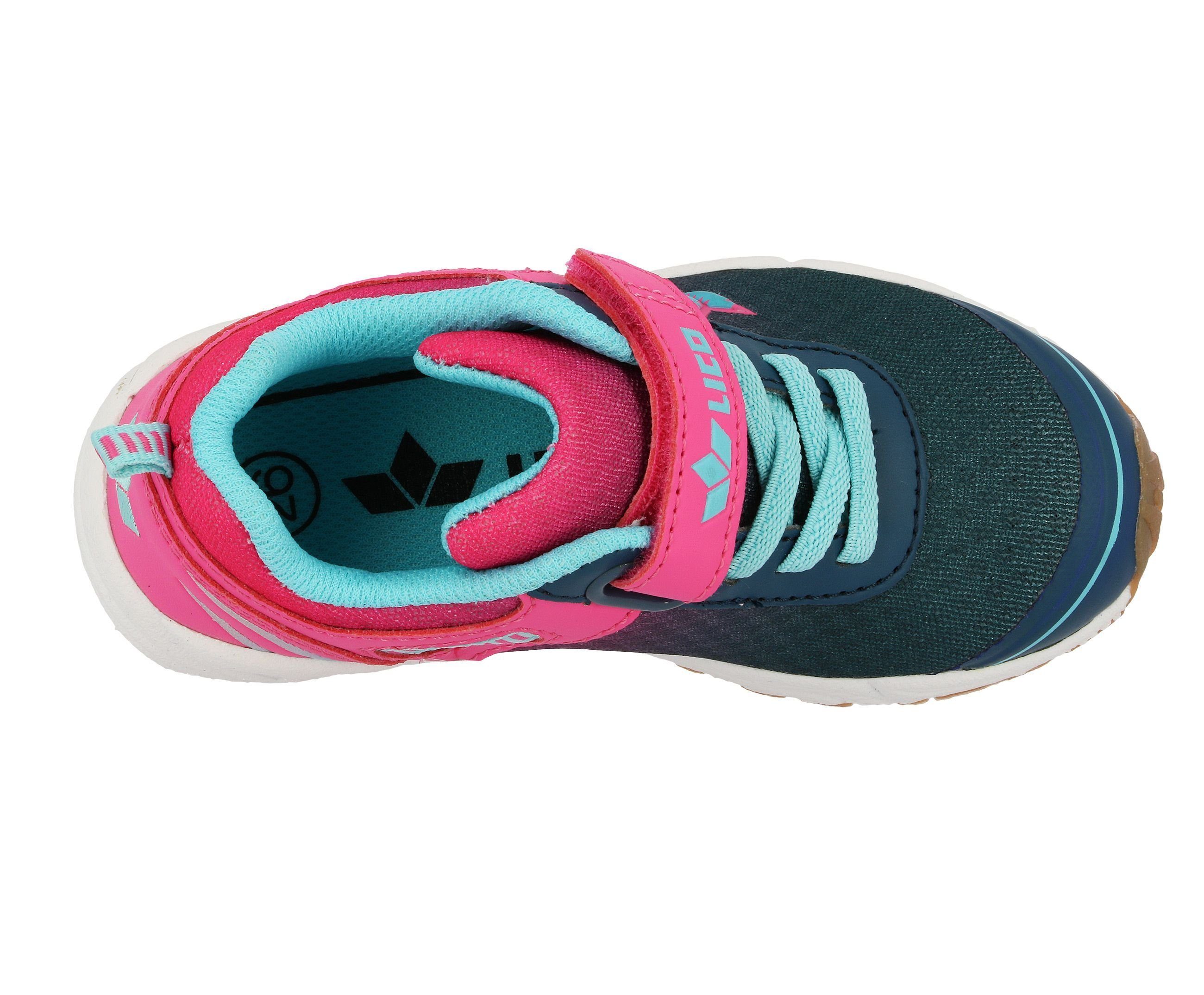 marine/pink/türkis Sportschuh Lico Barney VS Trainingsschuh