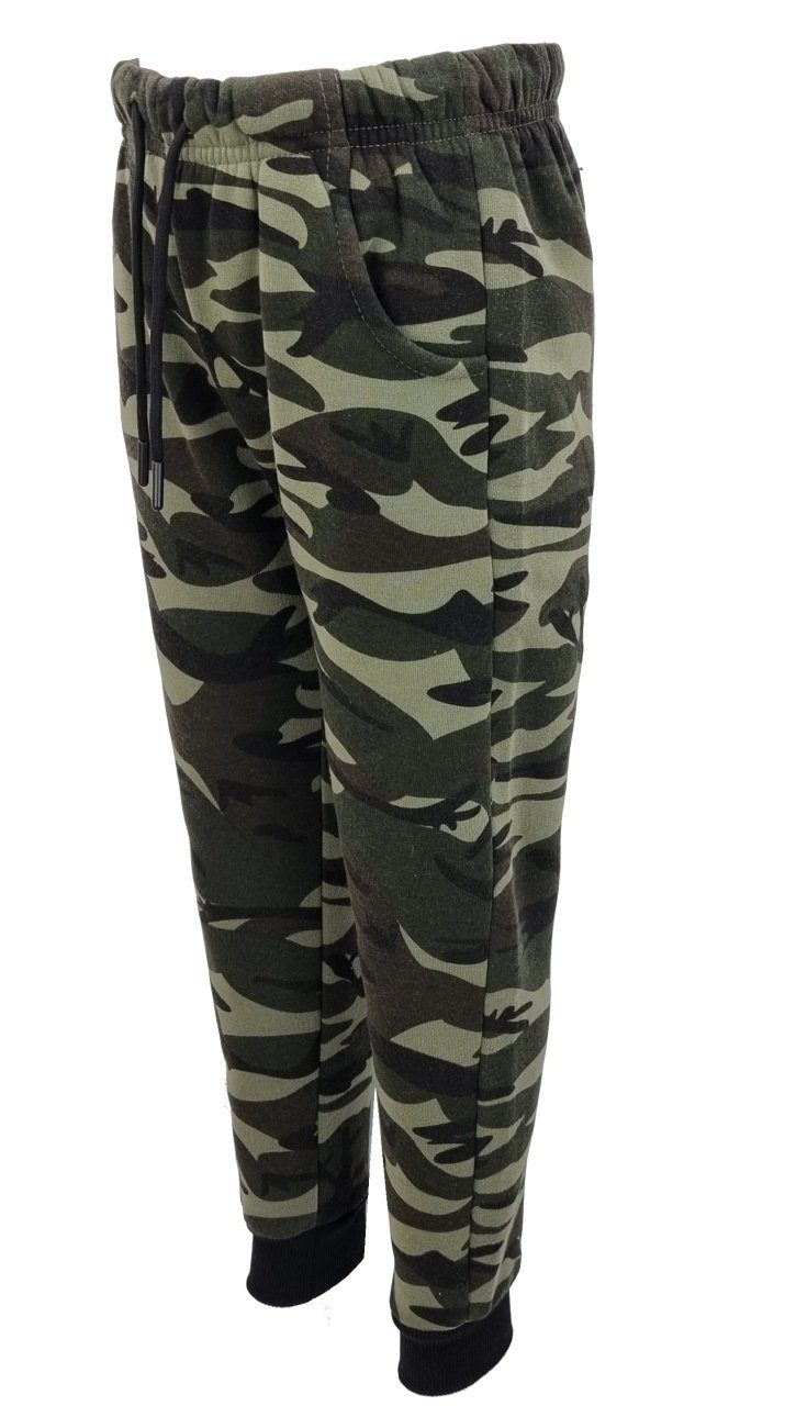 Sweatanzug JF364 Tarn Grün camouflage, camouflage Freizeitanzug Fashion Sweatanzug Boy Army