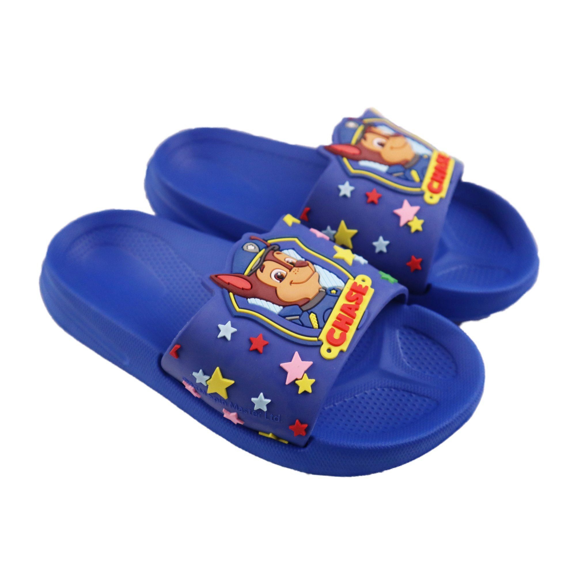 PAW PATROL Paw Patrol Chase 3D Optik Jungen Kinder Sandalen Sandale Gr. 24 bis 31
