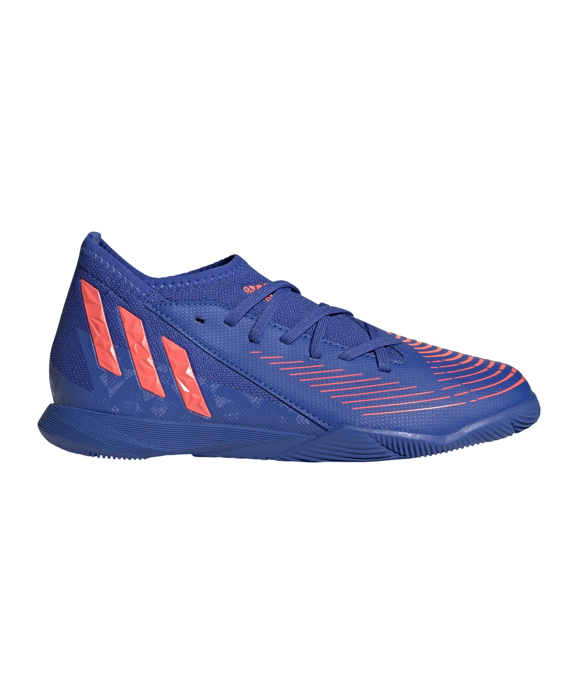 Data adidas Game EDGE.3 Fußballschuh adidas Predator Kids IN Halle Performance blaurot Sportswear