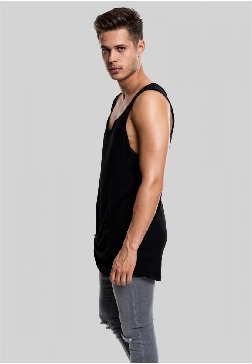 URBAN CLASSICS Tanktop Long Shaped Open Edge Loose Tank S bis XXL günstig online kaufen