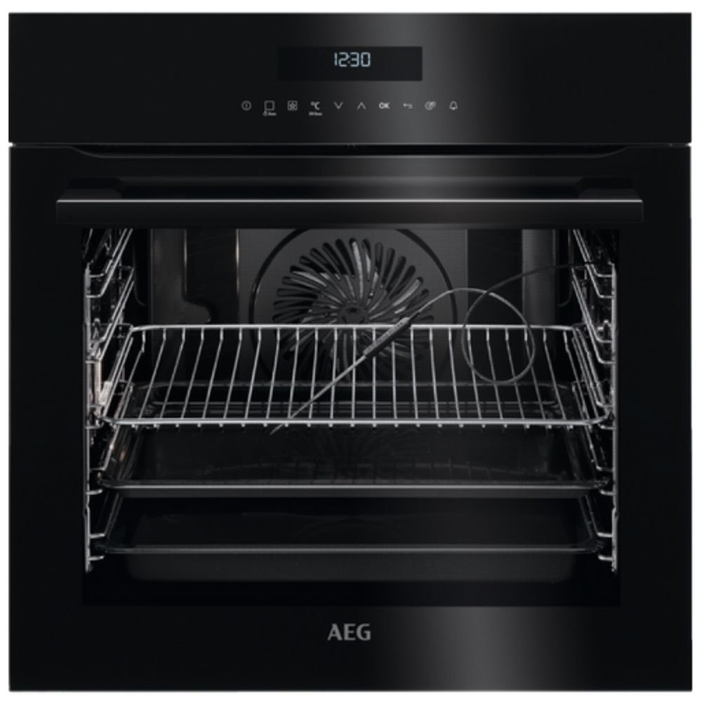 Backofen AEG - BPE742220B - Einbau-Backofen - Pyrolyse - Schwarz