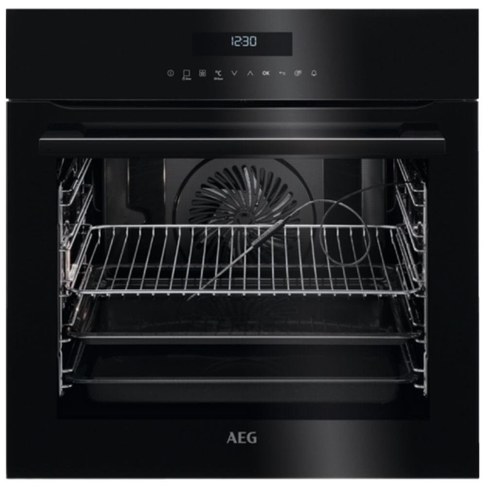 AEG Backofen AEG - BPE742220B - Einbau-Backofen - Pyrolyse - Schwarz