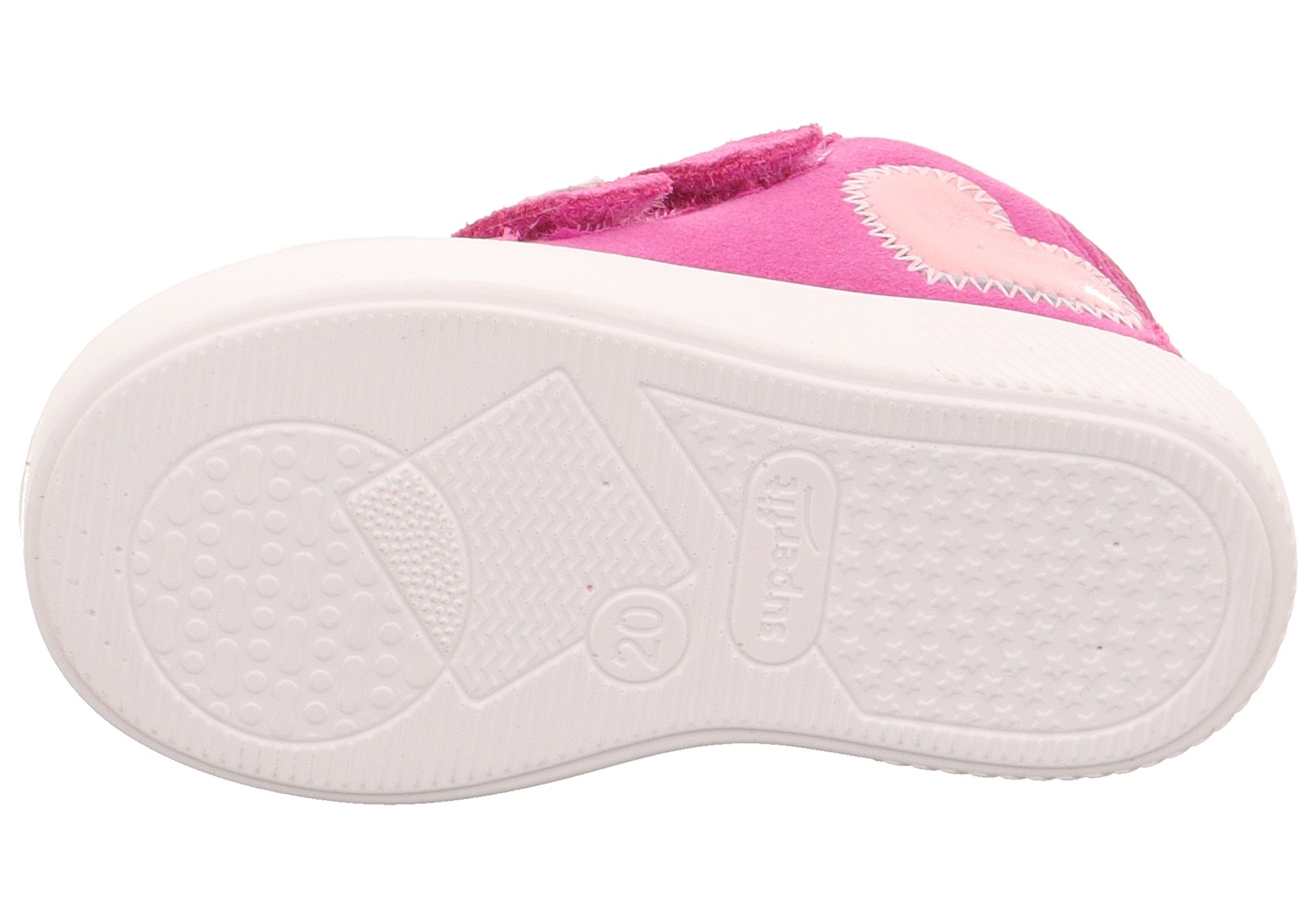 Superfit SUPIES WMS: mittel Sneaker Klettschuh, mit herausnehmbarer Einlage, Größenschablone zum Download