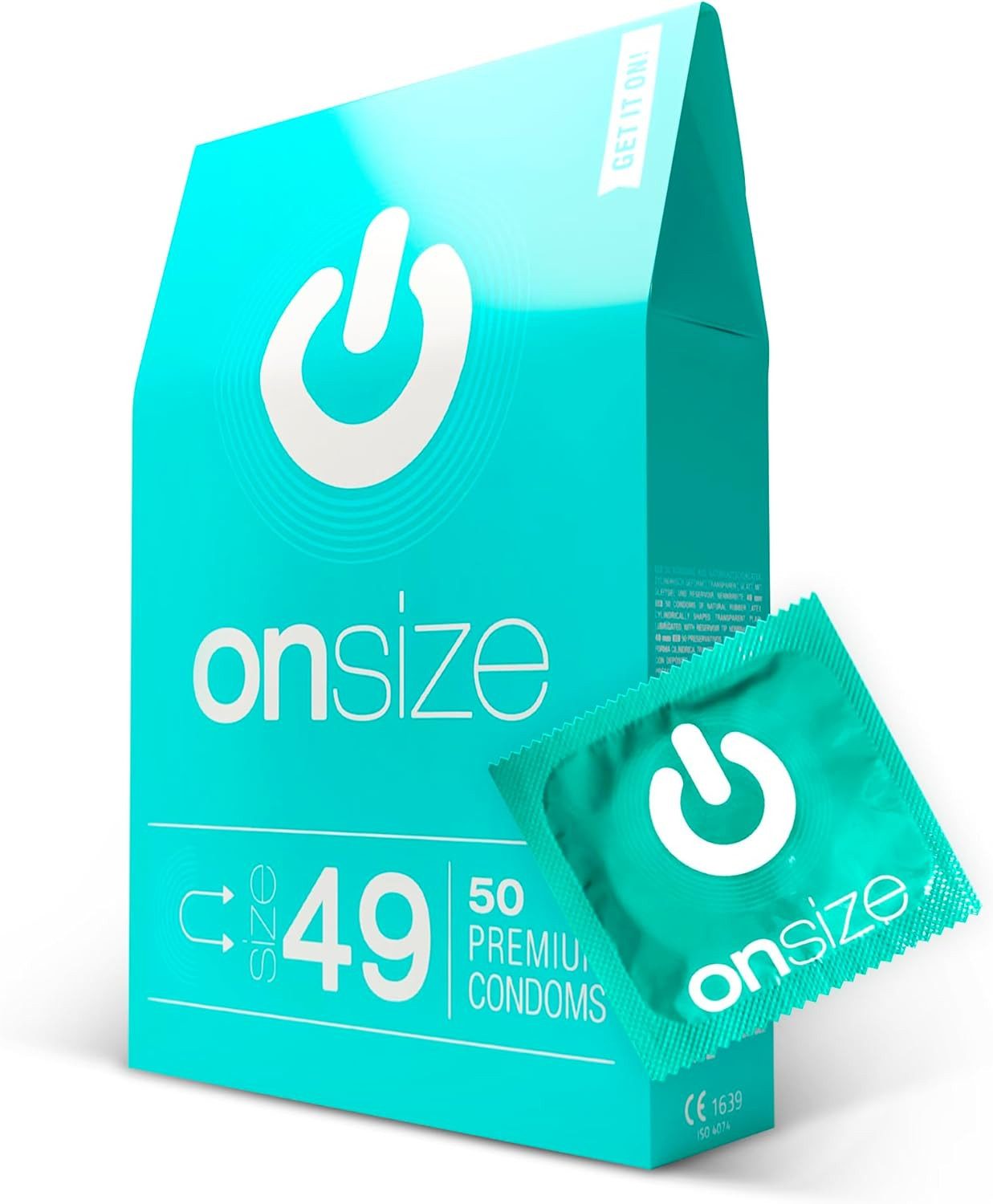 ON Condoms Kondome ONsize verschiedene Größen, perfekte Passform, Moderne Marke, faires Kondom