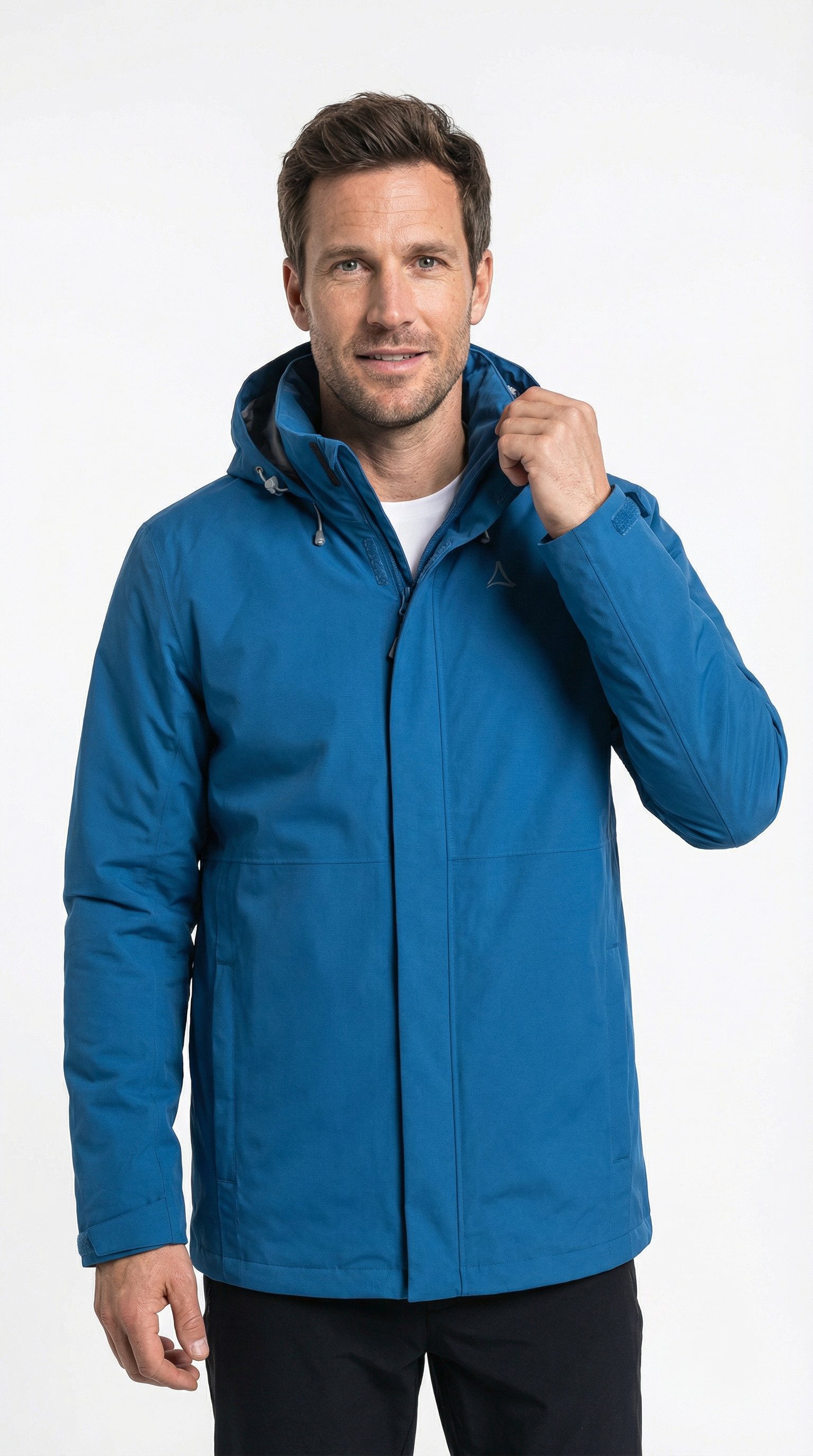Schöffel Regenjacke Jacket Gmund M winddicht, wasserabweisend, atmungsaktiv, Übergangsjacke