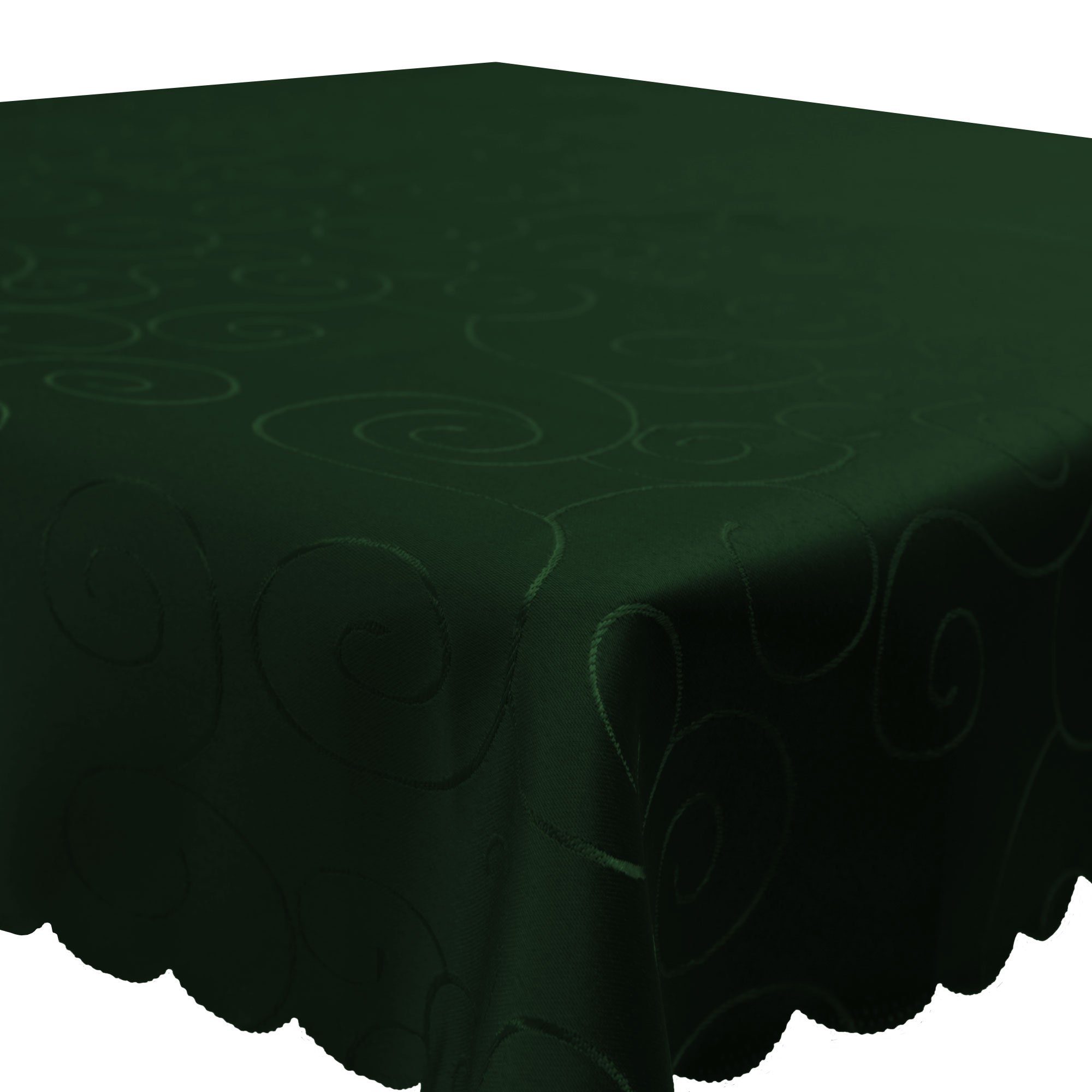 Haus und Deko Tischdecke Tischdecke Damast Ornamente eckig Circle Struktur günstig online kaufen