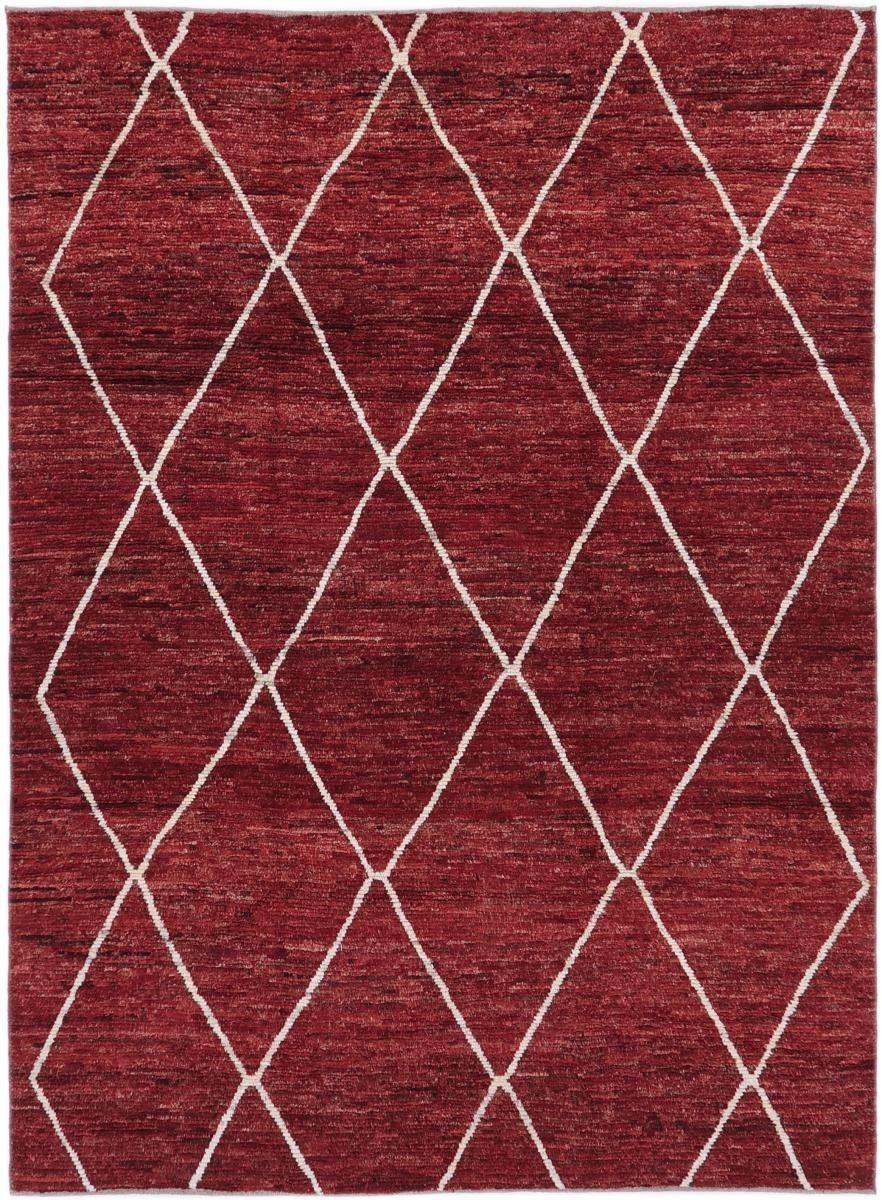 Orientteppich Berber Design 266x359 Handgeknüpfter rechteckig, Höhe: Nain Trading, Moderner mm 20 Orientteppich