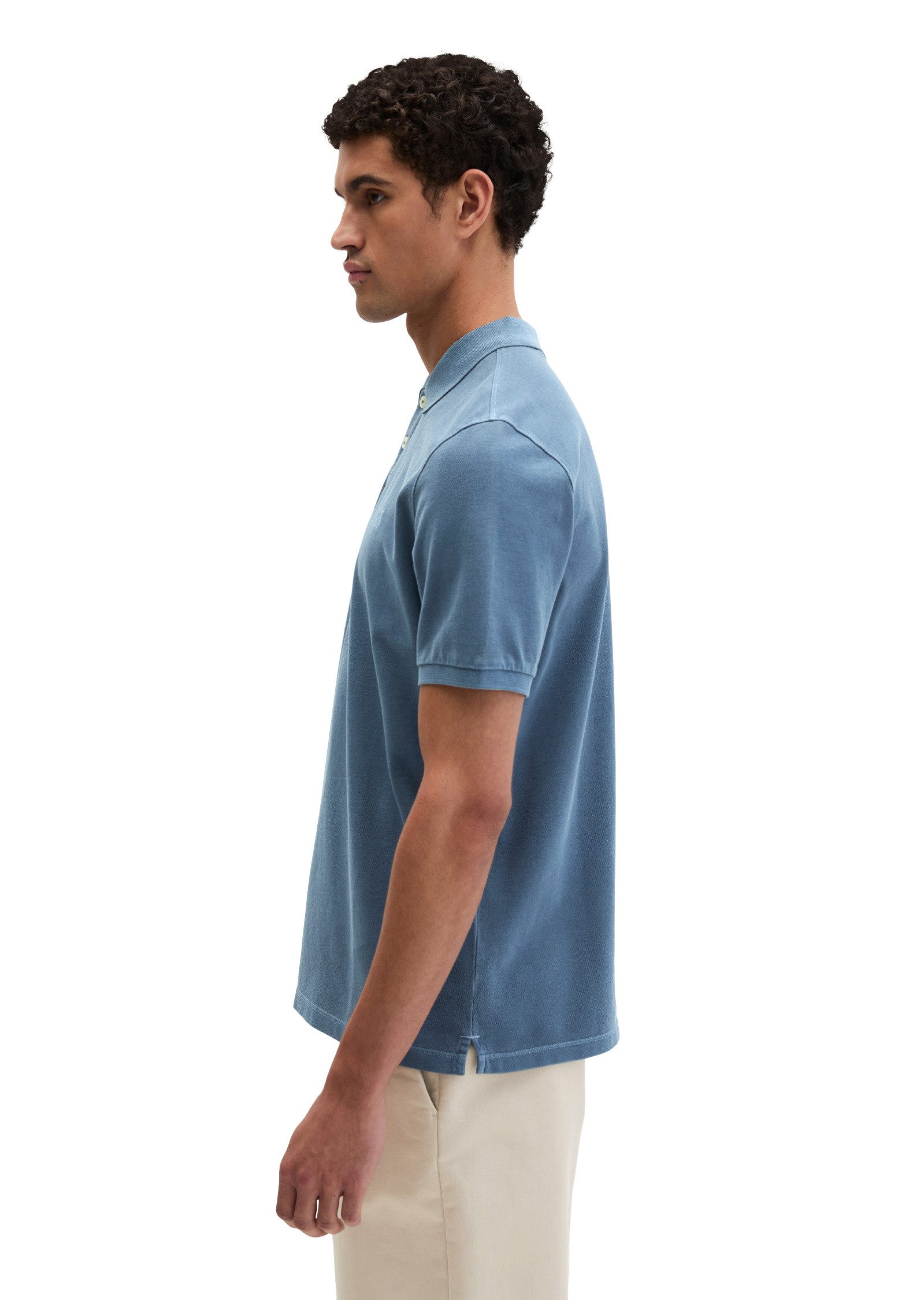 Marc O'Polo Poloshirt aus Bio-Baumwolle günstig online kaufen