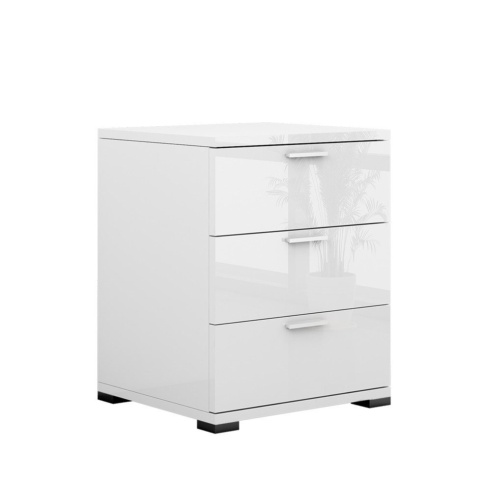 Vicco Nachtschrank Marseille, Weiß/Weiß, 46.2 x 60 cm günstig online kaufen