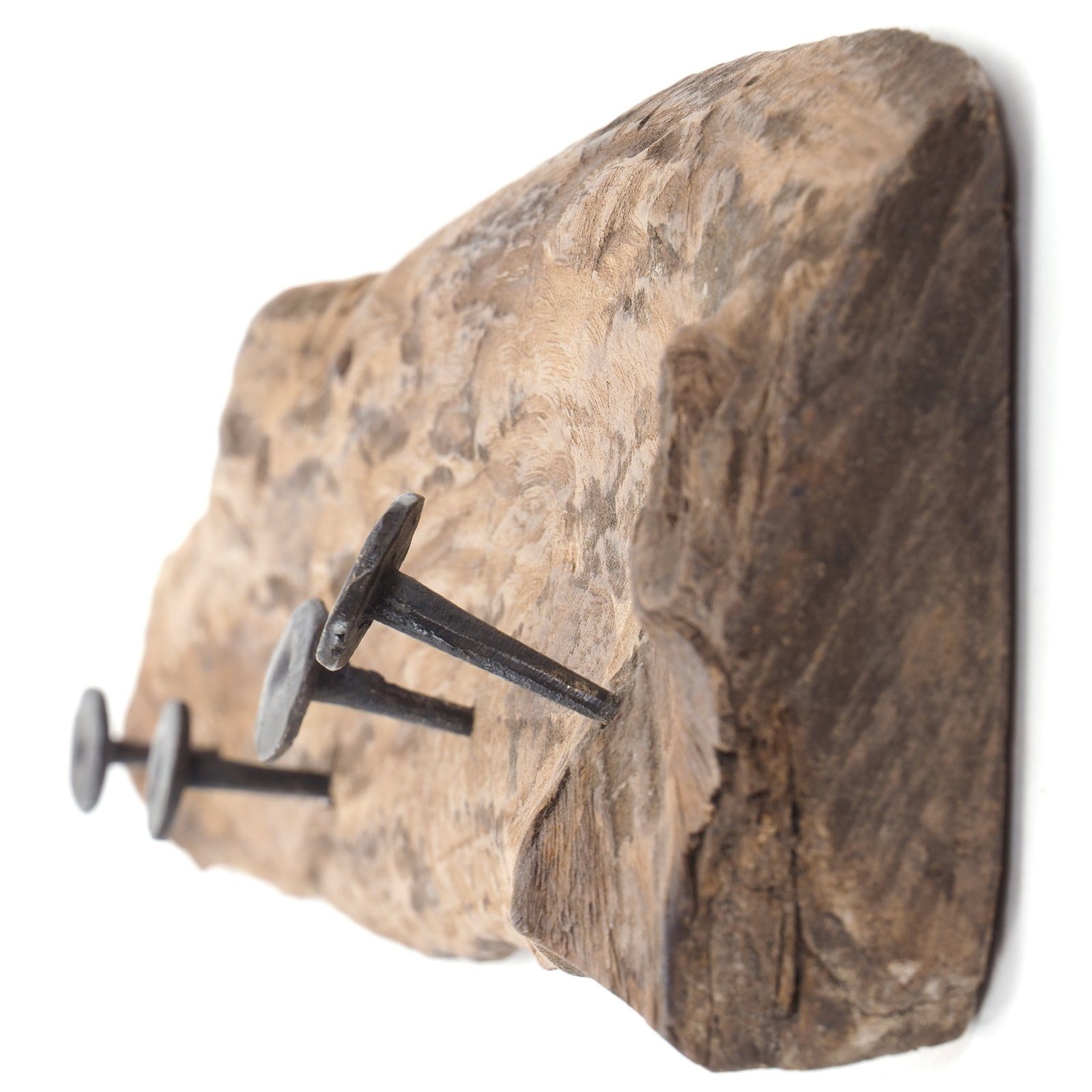 DESIGN DELIGHTS Wandgarderobe WANDGARDEROBE "Holz massivROOTS günstig online kaufen
