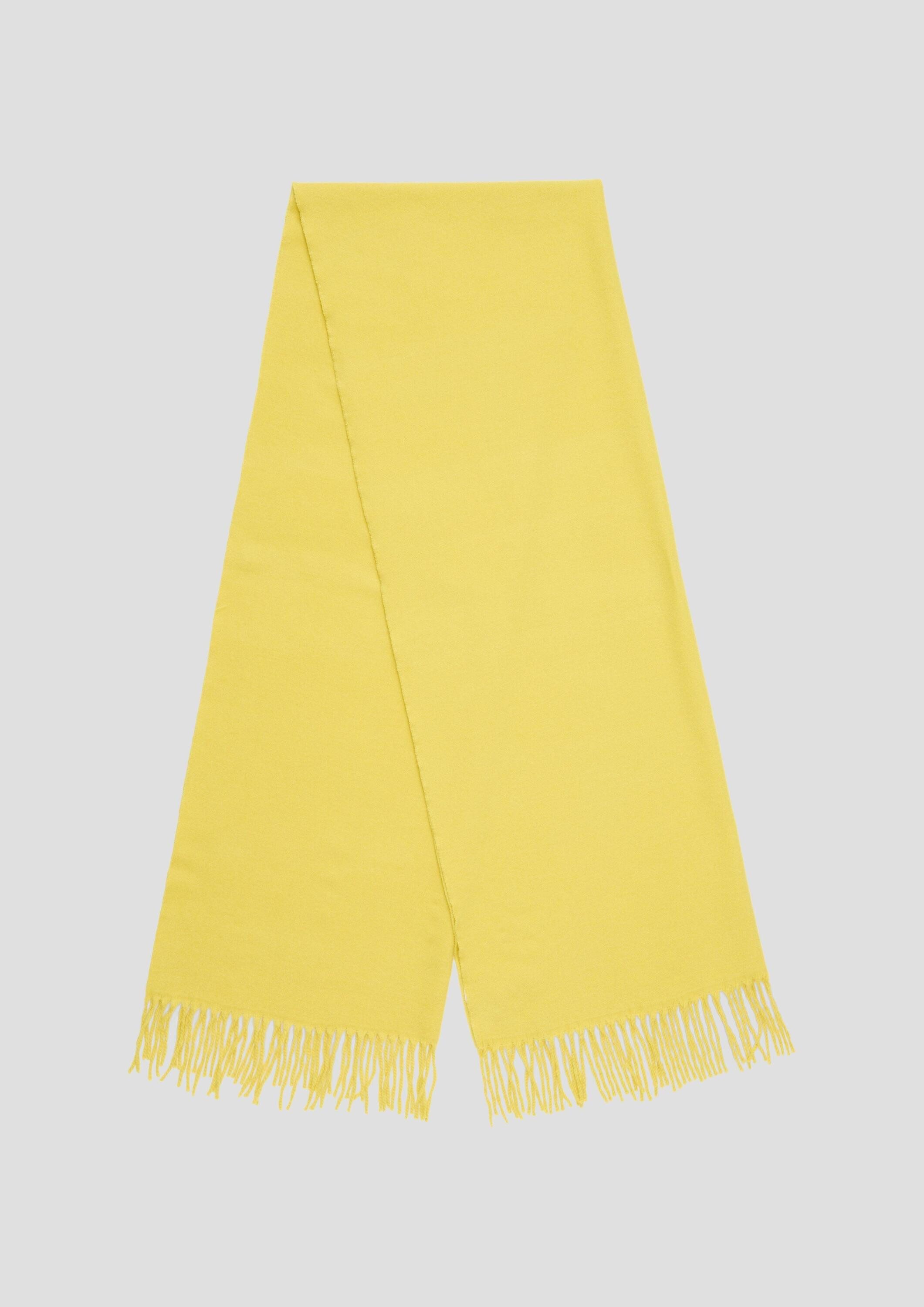 s.Oliver Schal Tuch, Schal mit Fransen günstig online kaufen