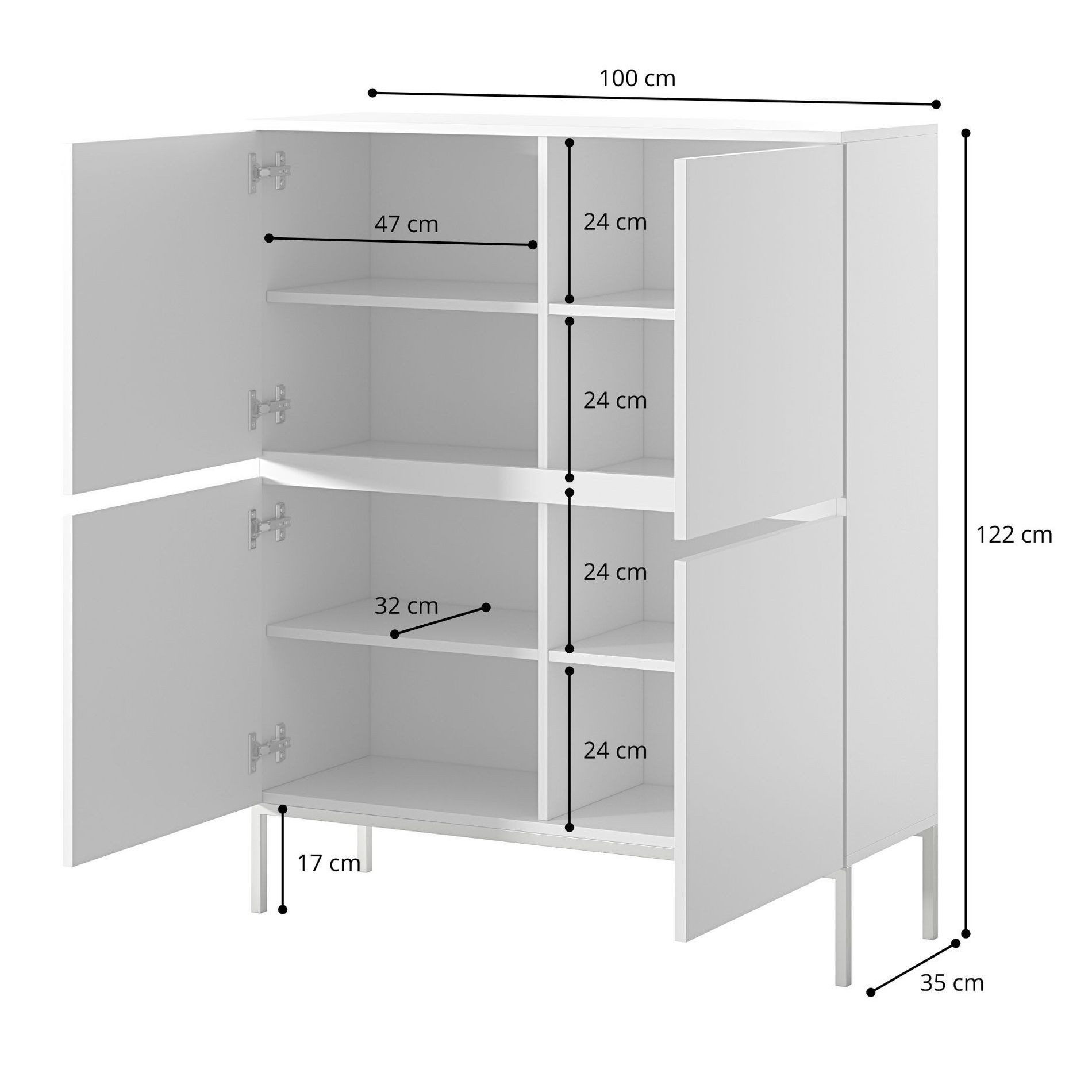 Selsey Highboard BEMMI