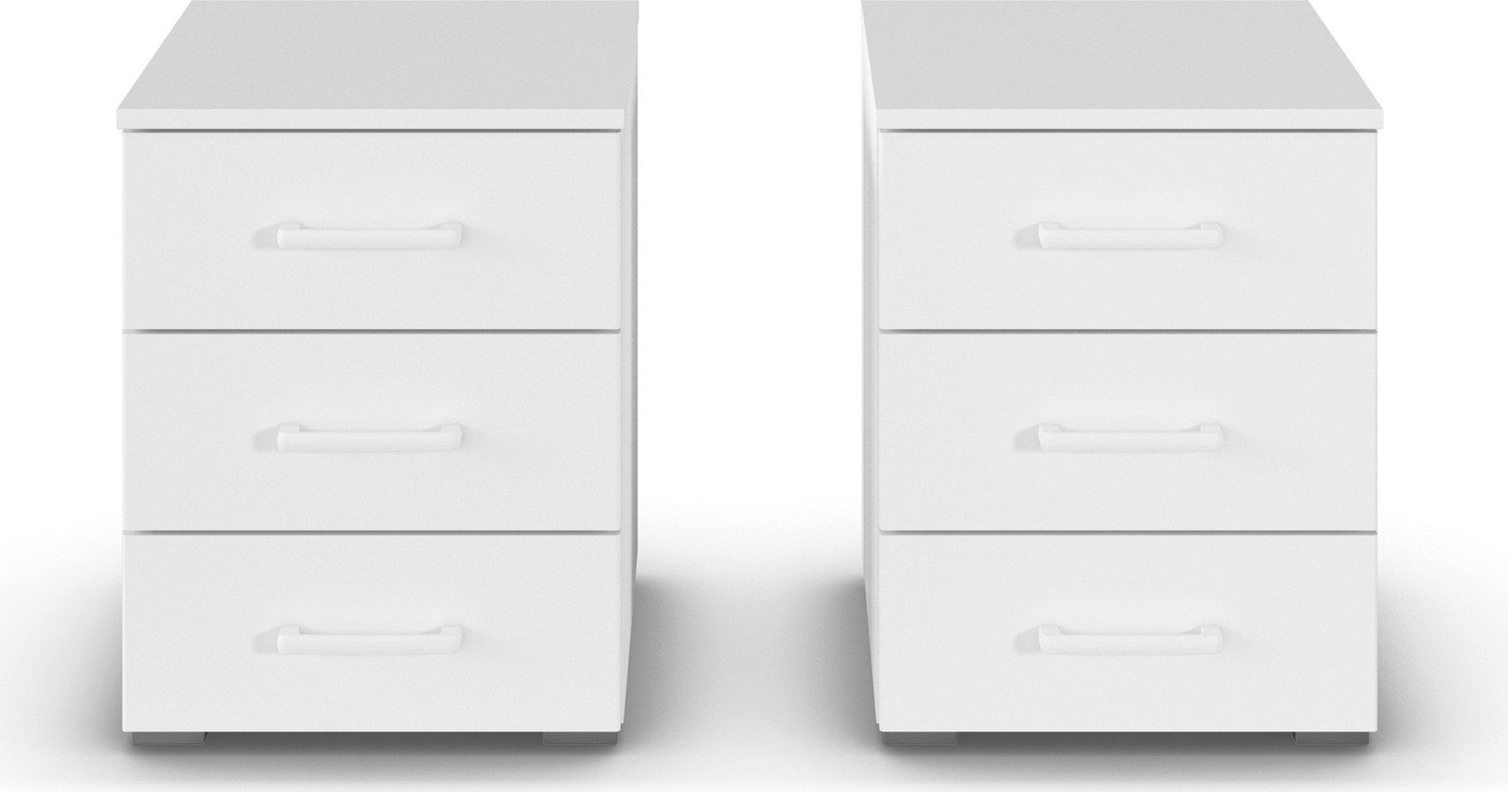 rauch Nachtkommode Maika, jeweils 3 Schubladen mit großzügigem Stauraum