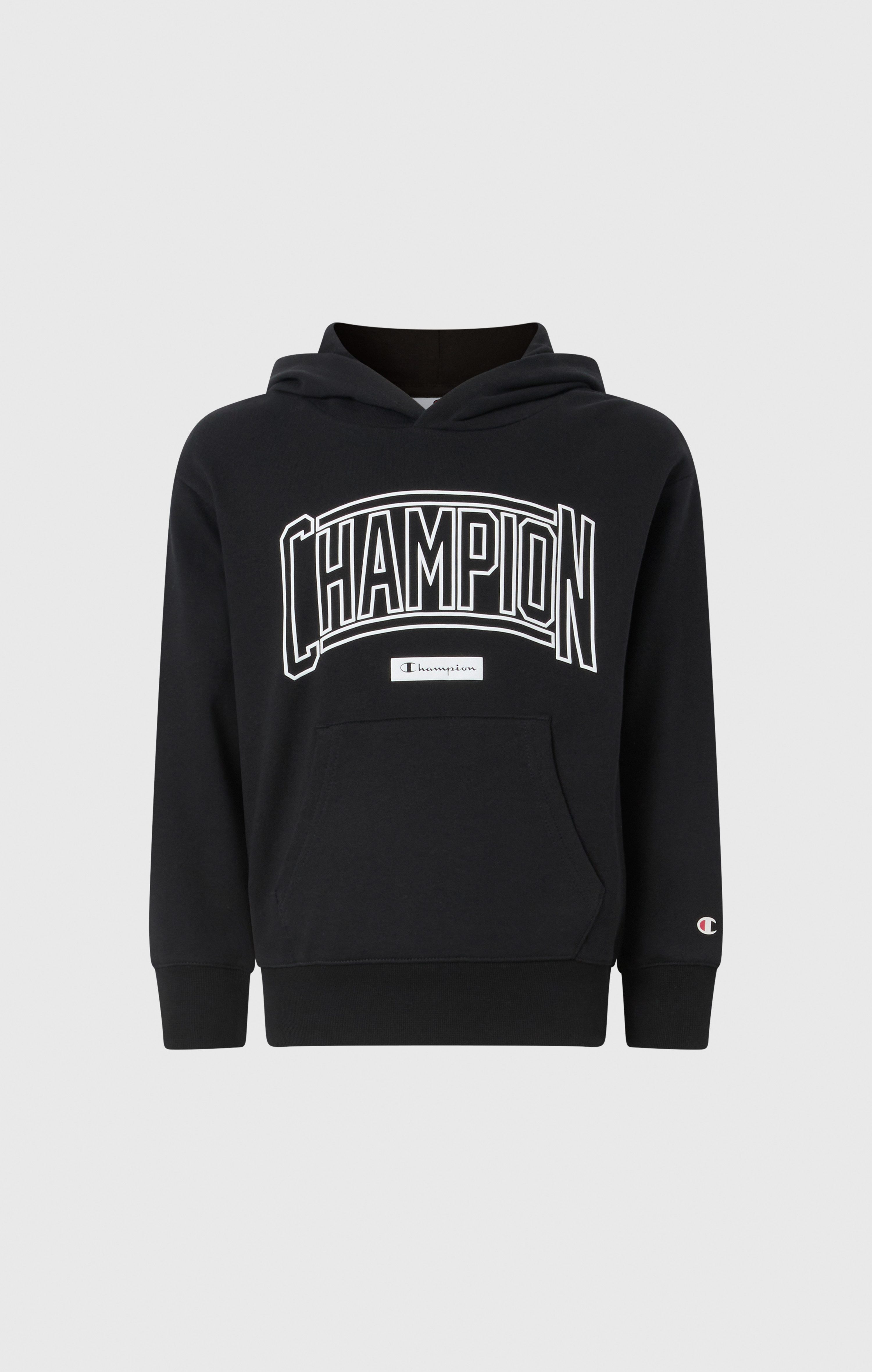 Champion Kapuzensweatshirt COLLEGE Terry Hoodie Large Logo (1-tlg) für Kinder, sportlicher Stil