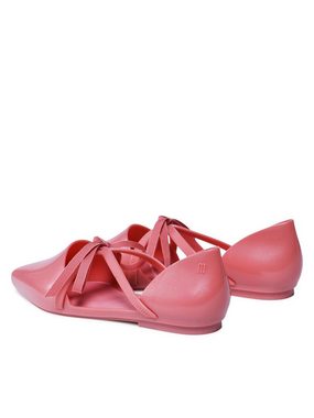 MELISSA Halbschuhe Pointy Stripe Jason 33435 Metalic Pink Bela 10610 Schnürschuh