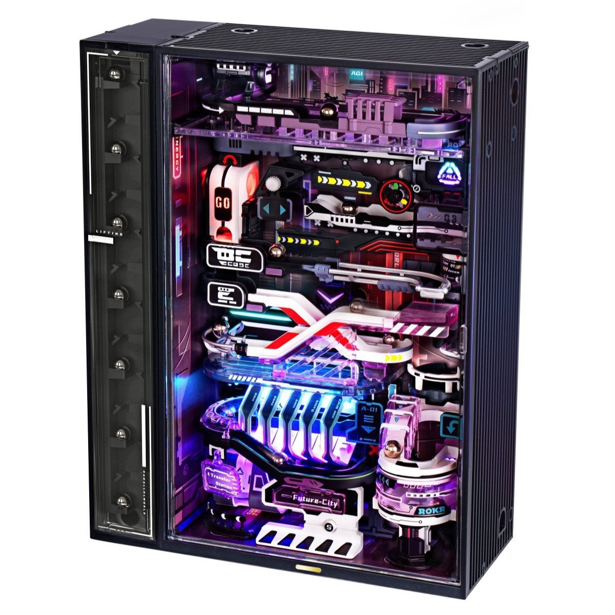 ROKR 3D-Puzzle Marble-Run "The Future City", 140 Puzzleteile günstig online kaufen