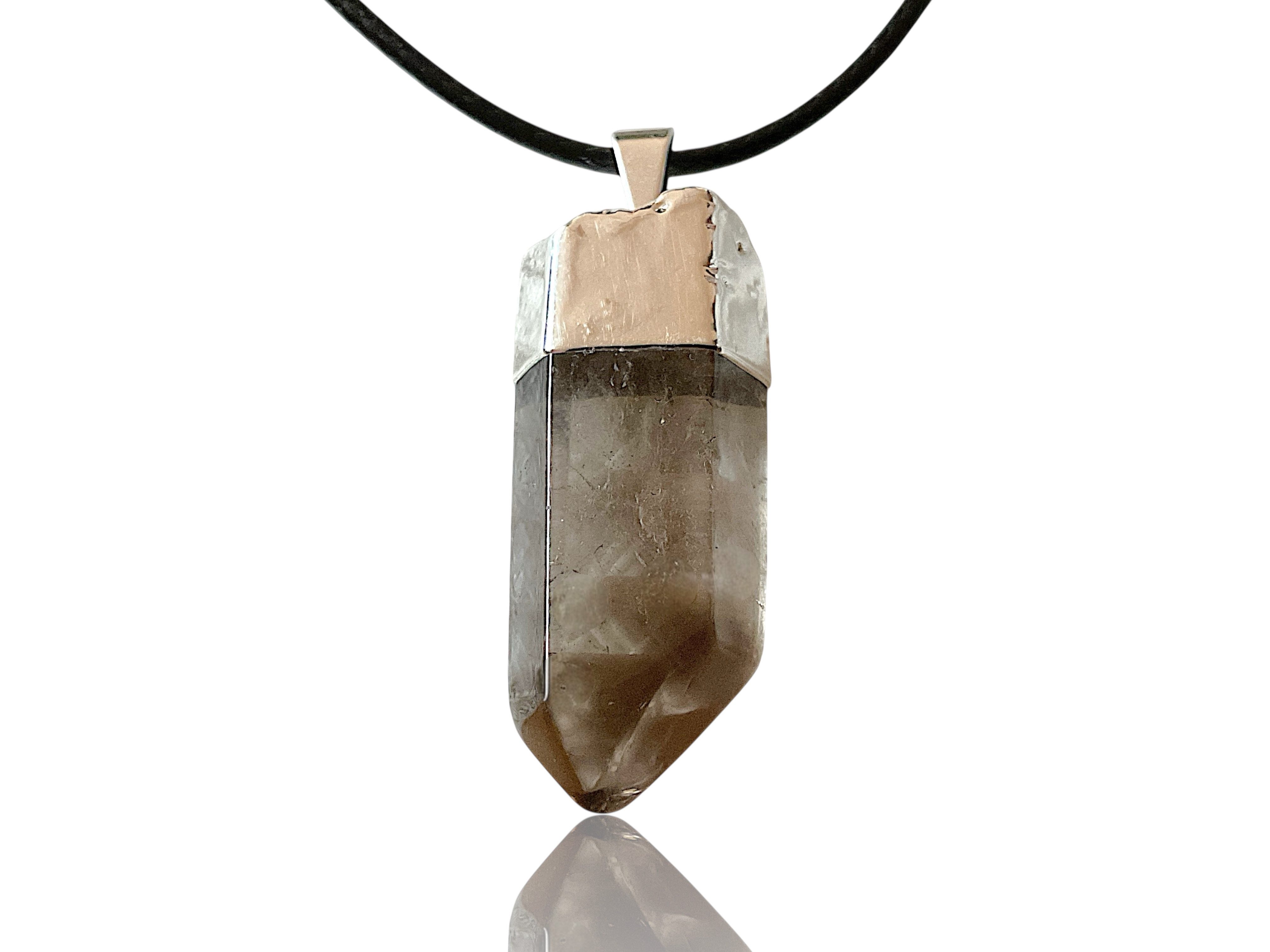 Steinfixx® Amulett Set Rauchquarz Silberanhänger I günstig online kaufen