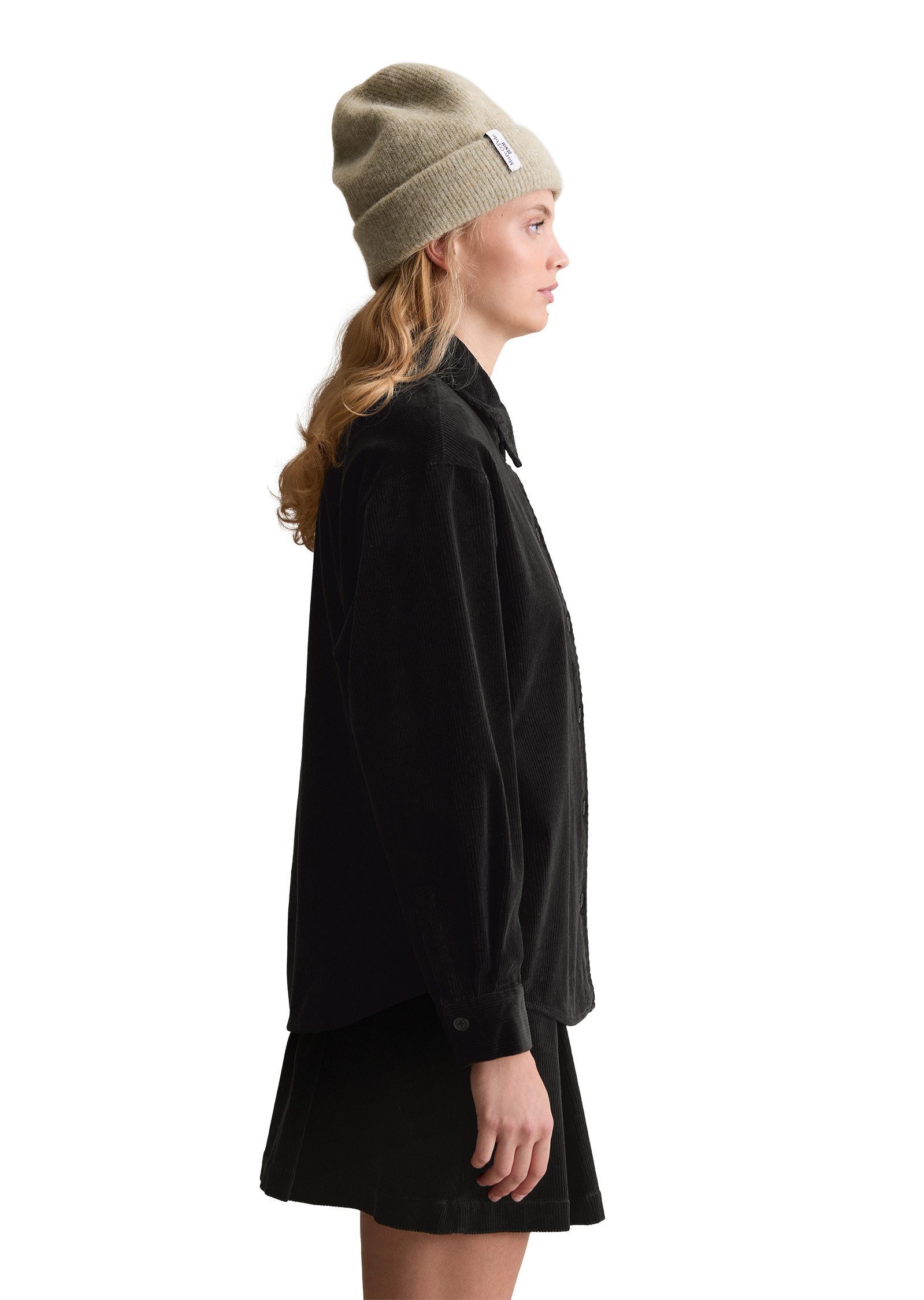 Marc O'Polo DENIM Langarmbluse aus mittelschwerem Cord-Stretch günstig online kaufen