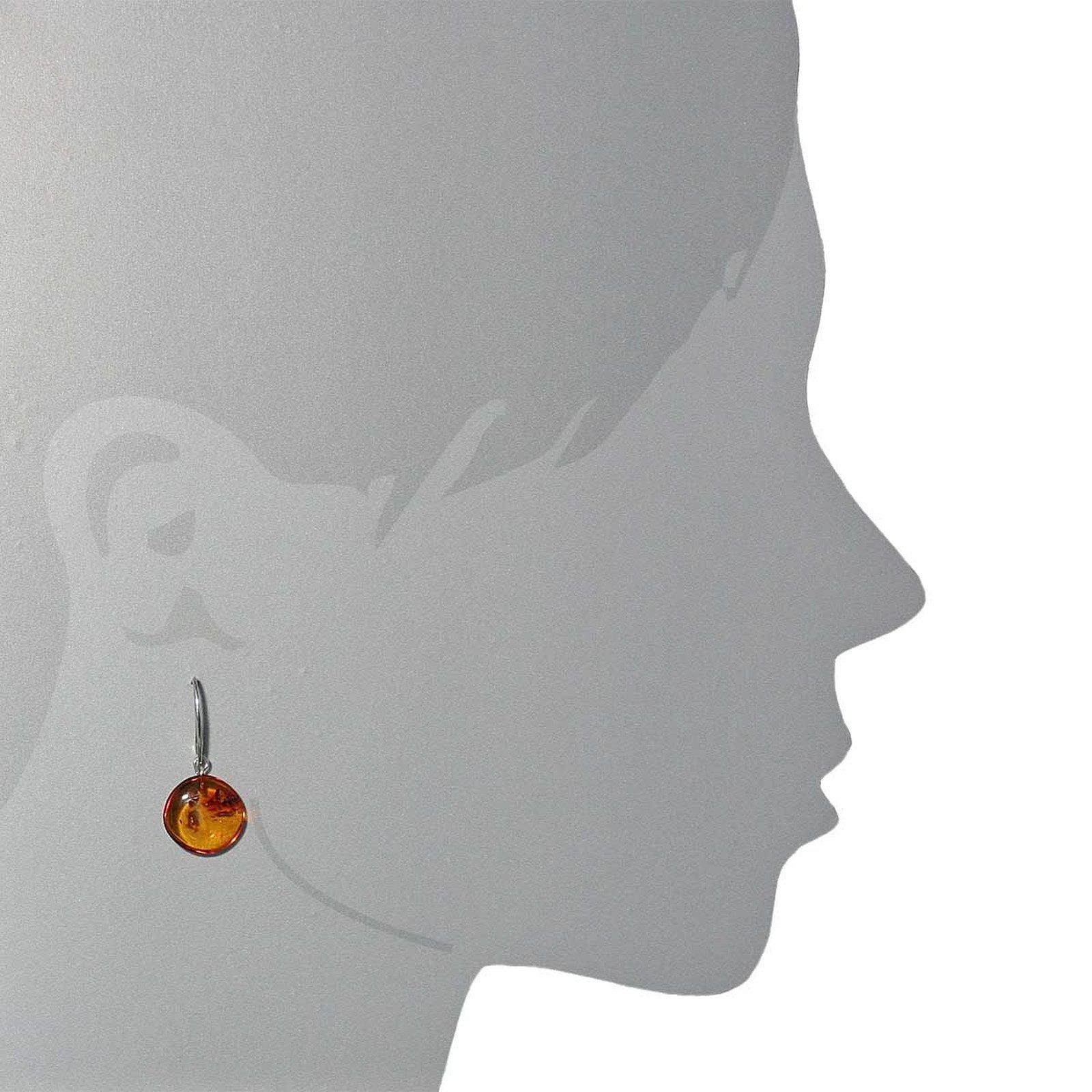 OSTSEE-SCHMUCK Paar Ohrhänger Ostsee-Schmuck Ohrhänger Klassisch 15x3 mm (2 günstig online kaufen