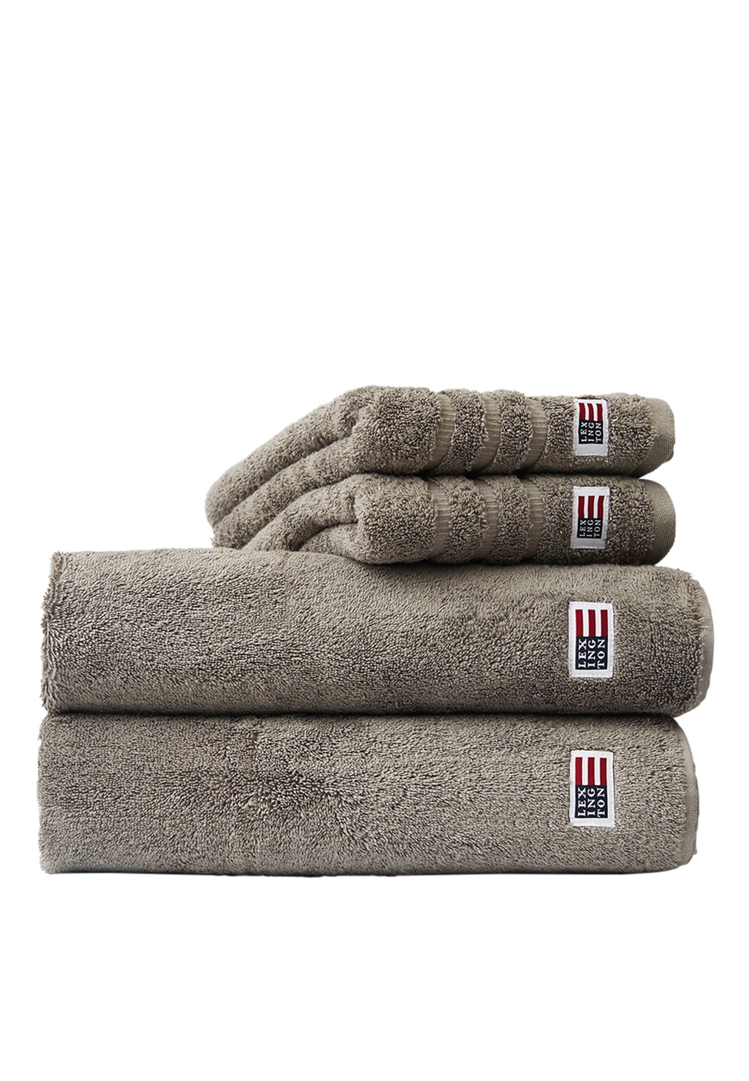 Lexington Handtuch Original Towel gray olive | Alle Handtücher