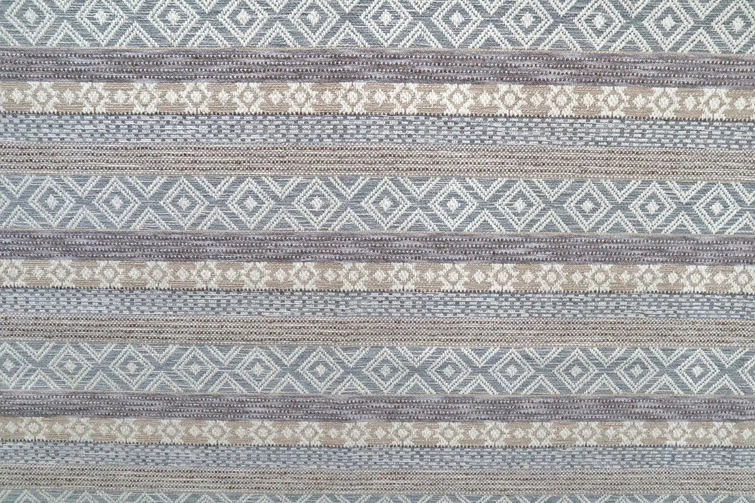 Stofferia Stoff Polsterstoff Jacquard Streifen Kamakura Rosa, Meterware