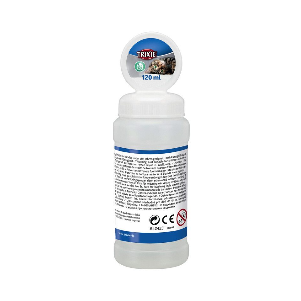 Katzen-Spielspray Catnip Seifenblasen 120 ml