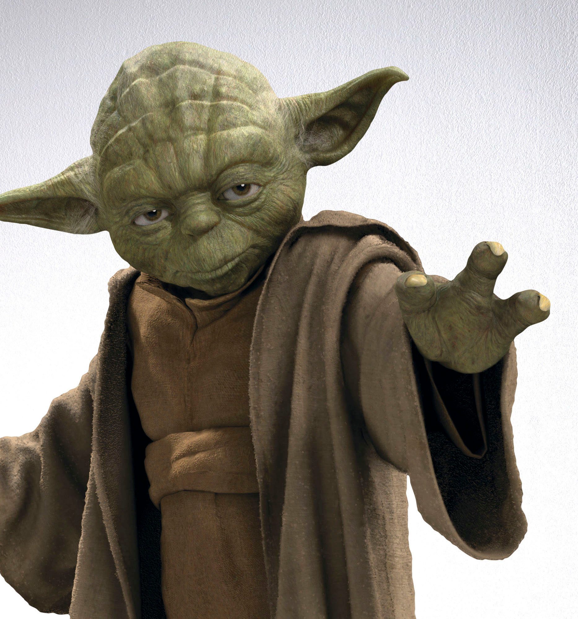 Komar Wandtattoo Star Wars Yoda - Größe 100 x 70 cm (1 St), Künstler: Komar, selbstklebend, Wandsticker, Kinderzimmer