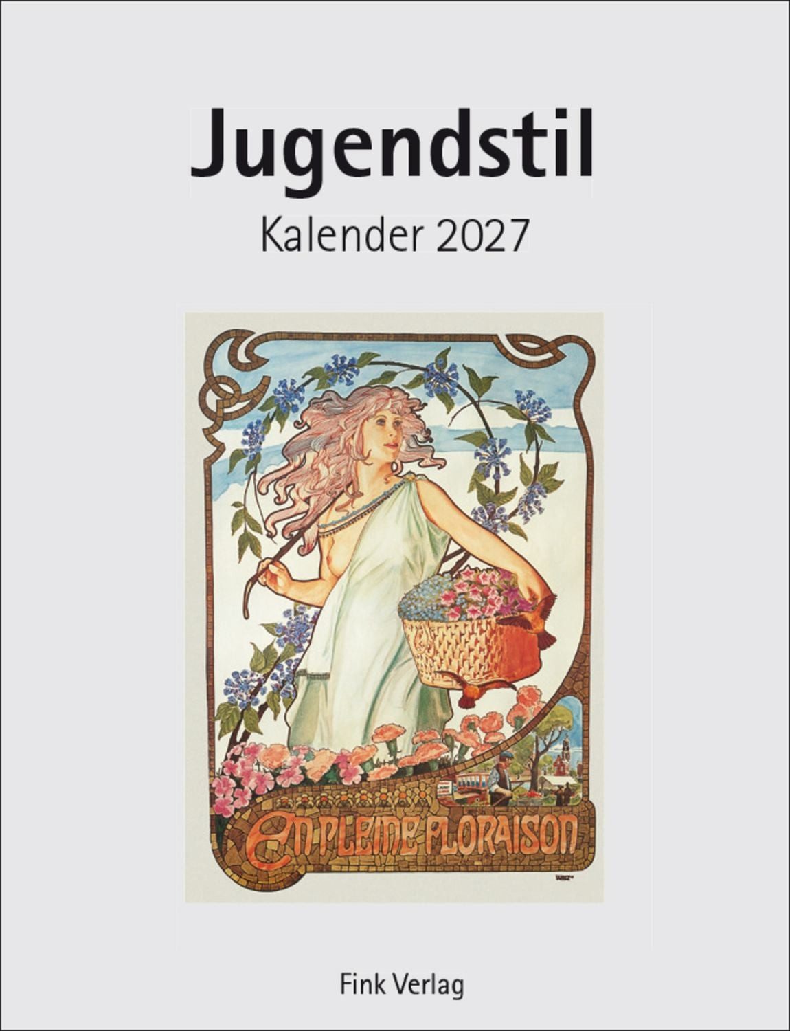 Wandkalender Jugendstil 2027