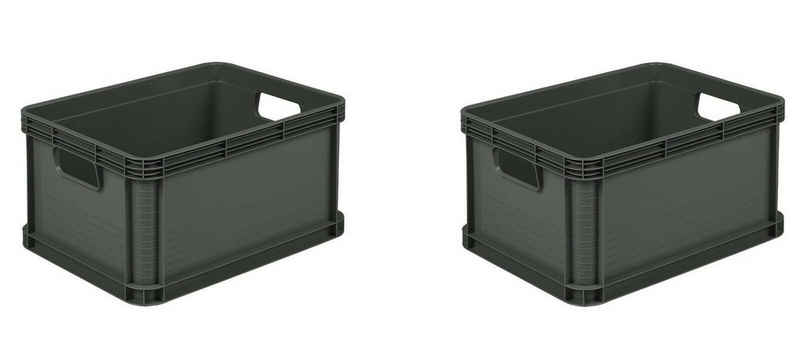keeeper Wickelauflage 8 x Robusto-Box 20 L graphite Aufbewahrungsbox Box Kiste