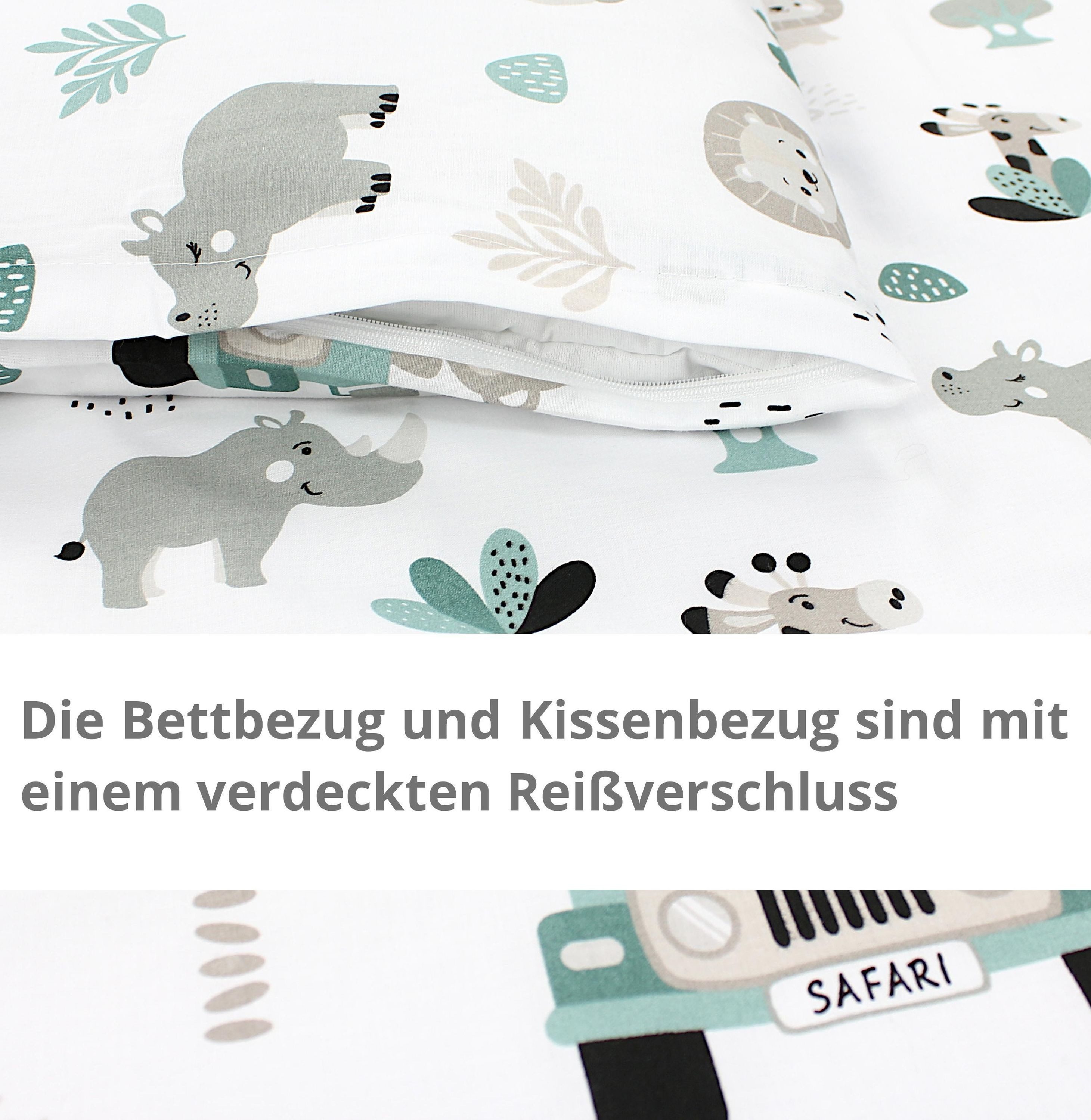 TupTam Babybettwäsche Baby Wiegenset 4-teilig Bettwäsche-Set: günstig online kaufen
