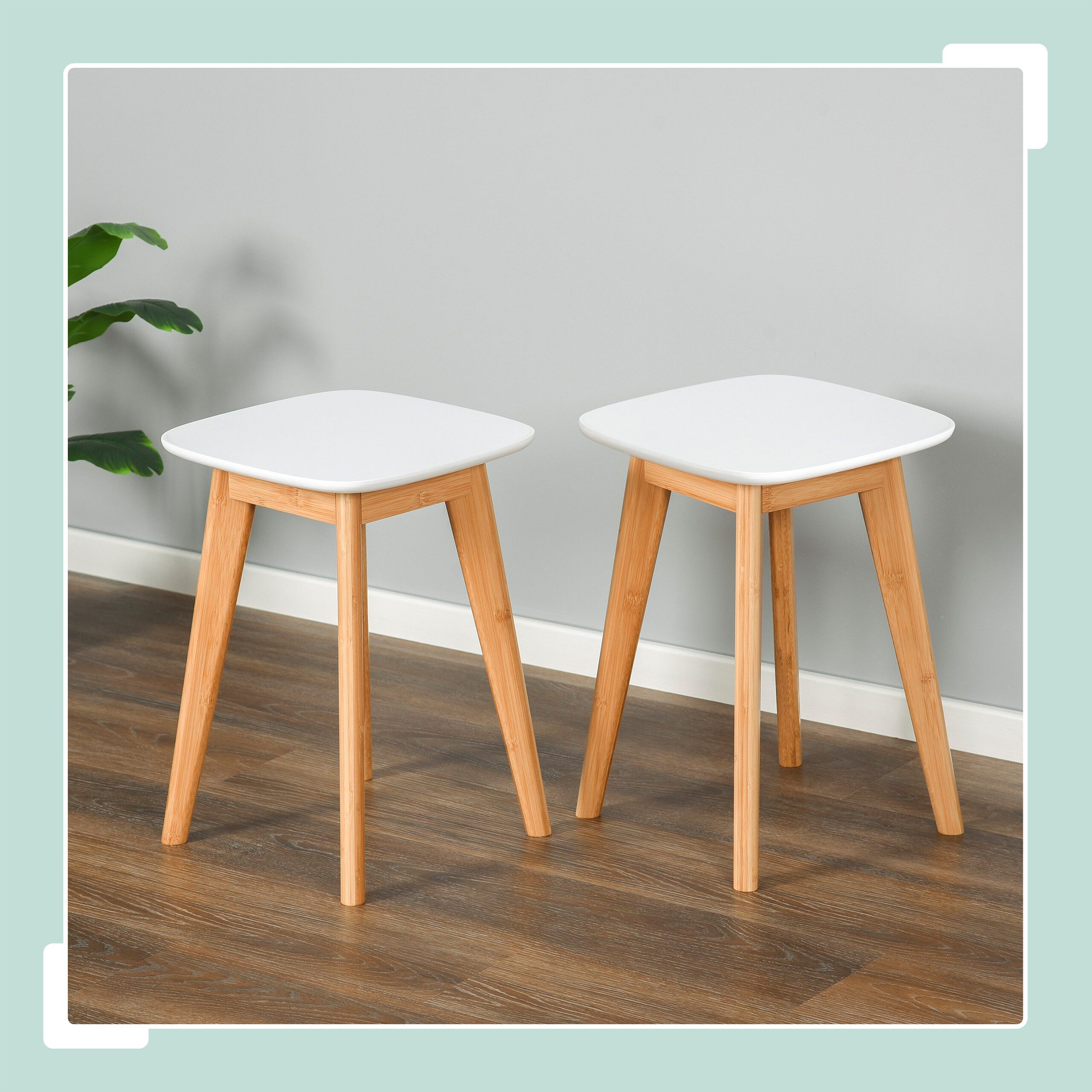 relaxdays Sitzhocker Esszimmerhocker im 2er Set (2er Set) günstig online kaufen