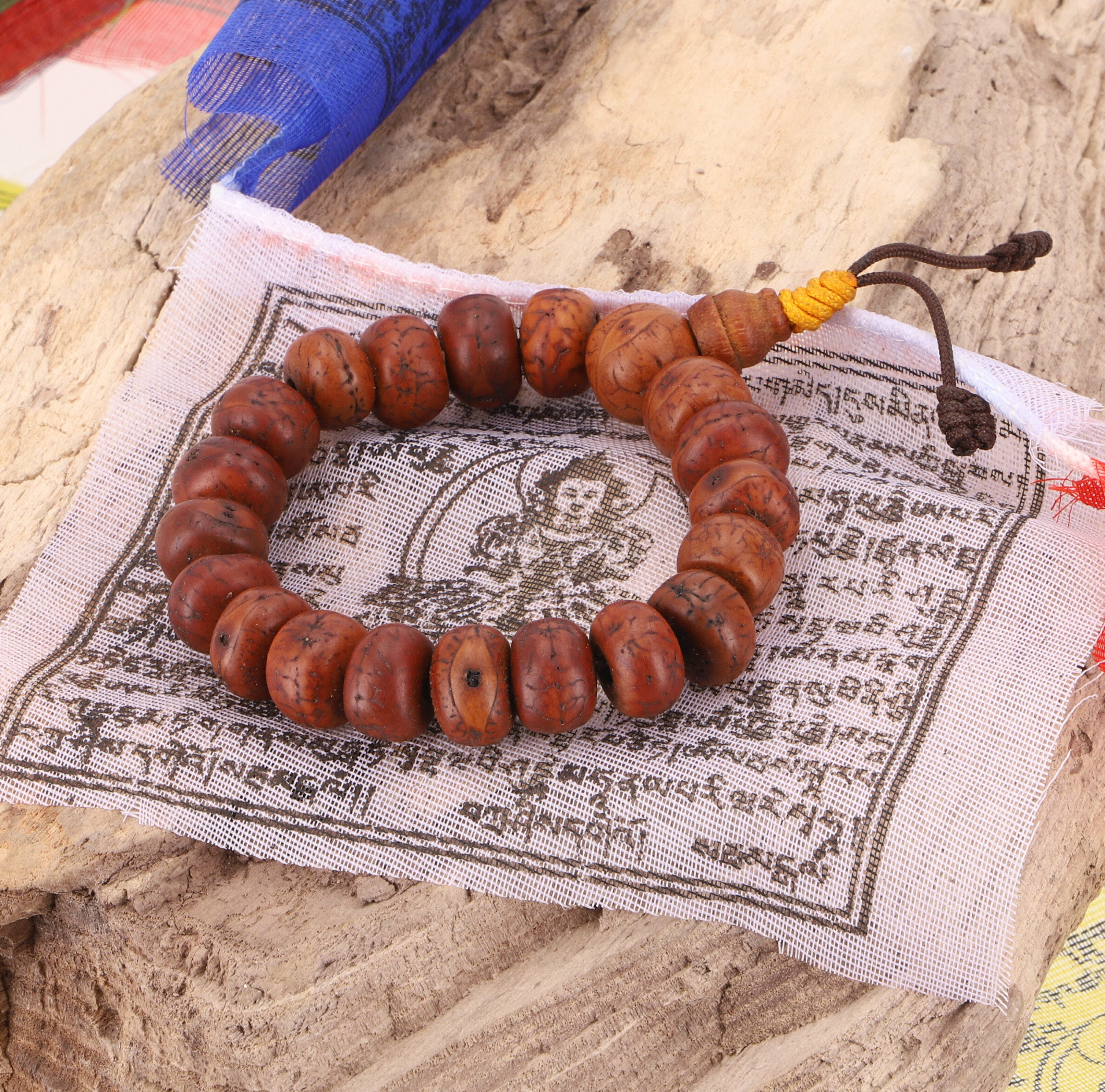 Guru-Shop Armreif Armband, tibetische Handmala, buddhistischer..