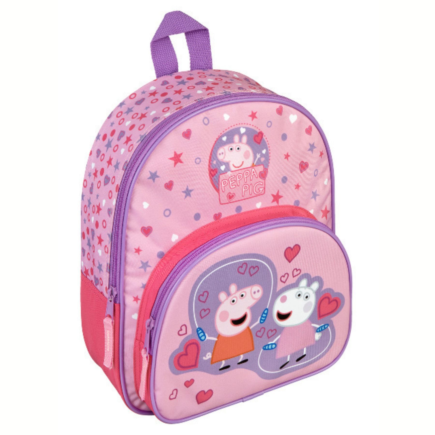 Peppa Pig Kinderrucksack Rosa Daypack Schule Ausflug Freizeit 25 x 9,5 x 29,5 cm