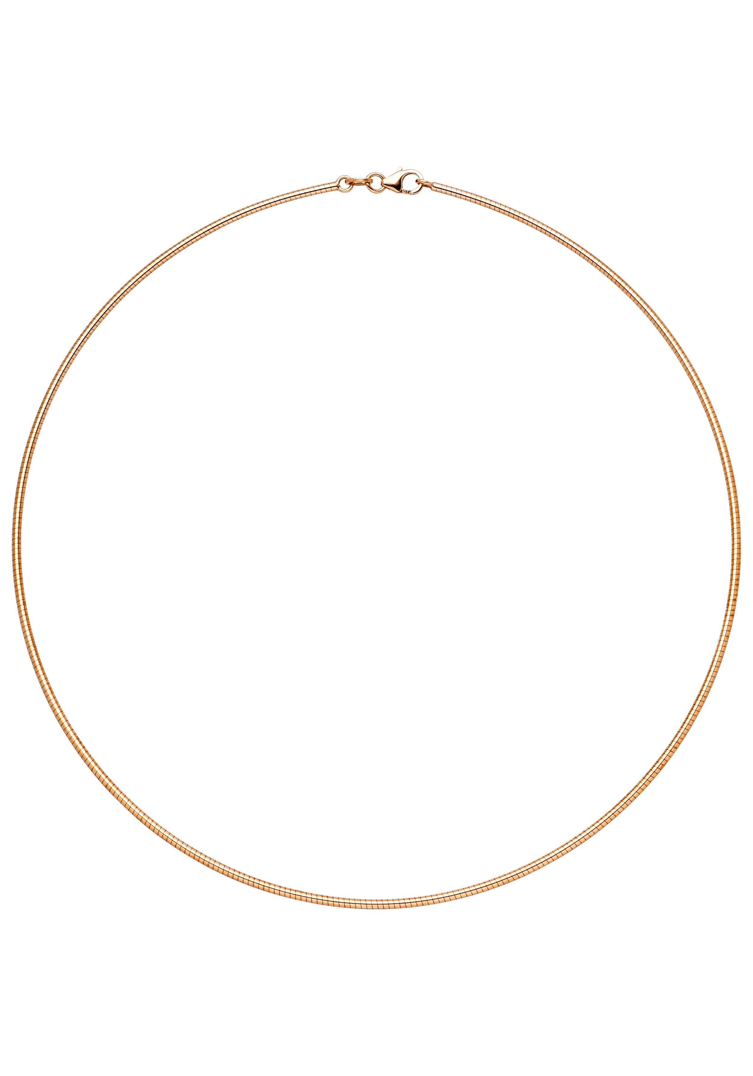 JOBO Halsreif, 585 Roségold 42 cm 1,8 m...