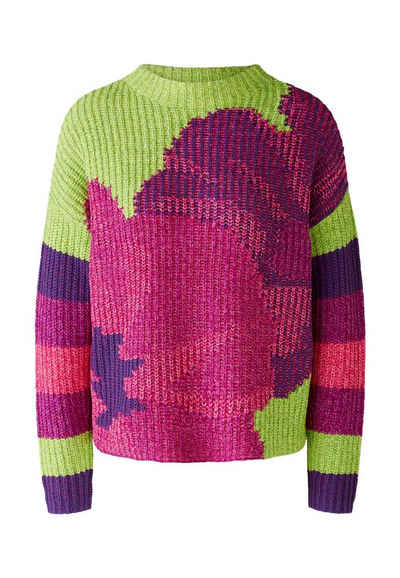 Oui Вязаные свитера Пуловеры Baumwollmischung