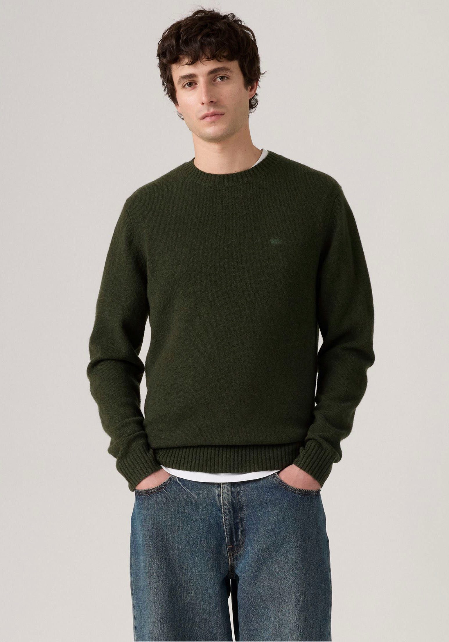 Levi's® Wollpullover ORIGINAL HM SWEATER in klassischer Rundhalsform günstig online kaufen