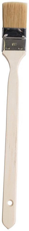 A.S. Création Heizkörperpinsel Eckenpinsel, Holzgriff, Mischborsten, 50 mm  breit