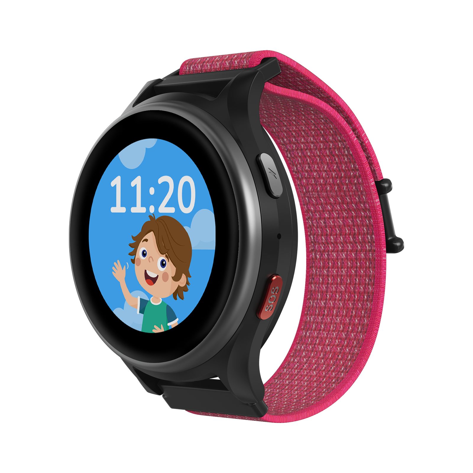 ANIO 6 Kinderuhr mit GPS & Anruffunktion Ortung SOS Knopf Smartwatch (Unbekanntes Betriebssystem), 4G