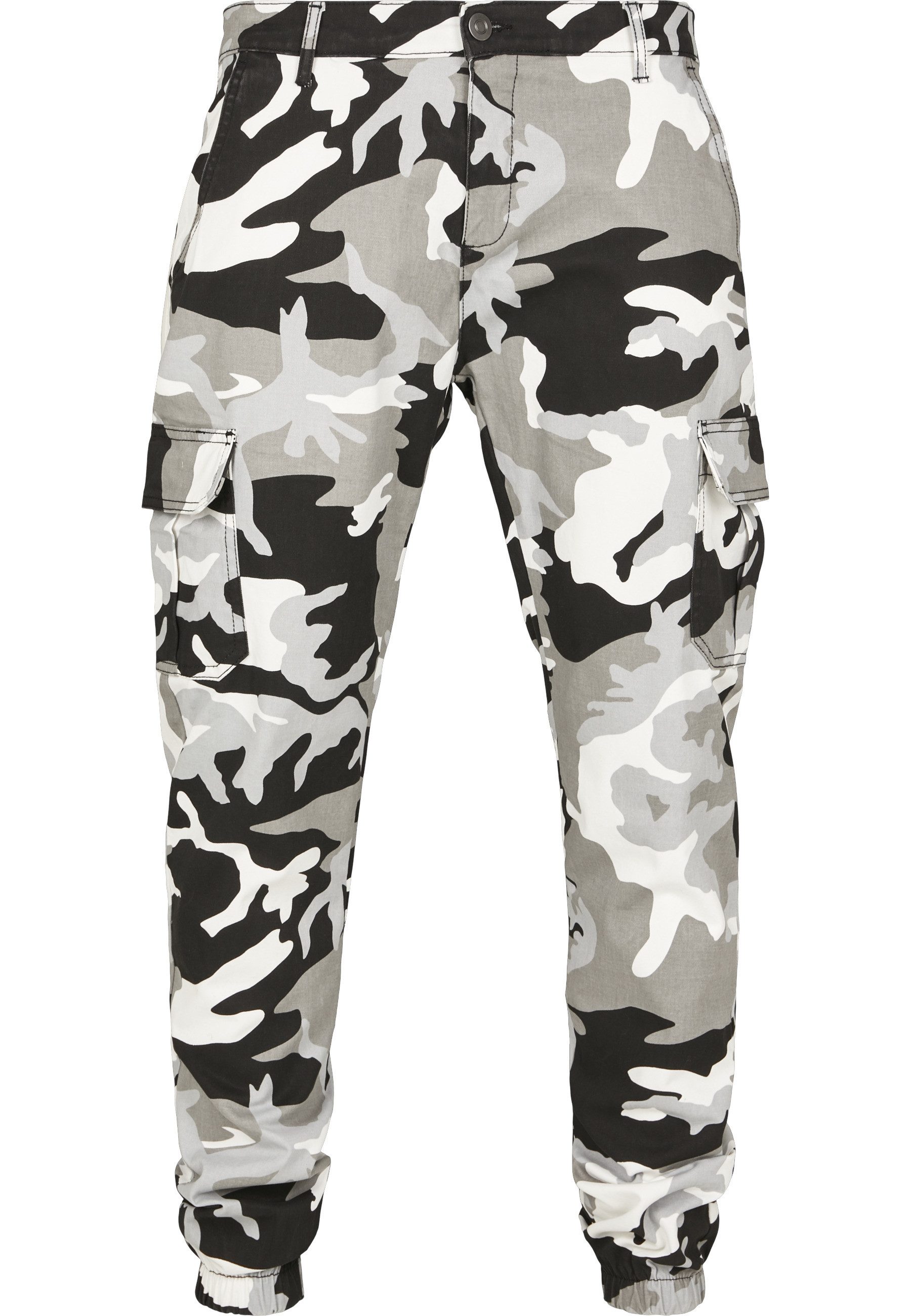 URBAN CLASSICS Cargohose Urban Classics Herren Camo Cargo Jogging Pants 2.0 (1-tlg)