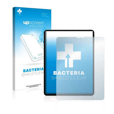 upscreen Schutzfolie für Apple iPad 12.9" Pro WiFi Cellular 2020 (4. Gen), Displayschutzfolie, Folie Premium klar antibakteriell
