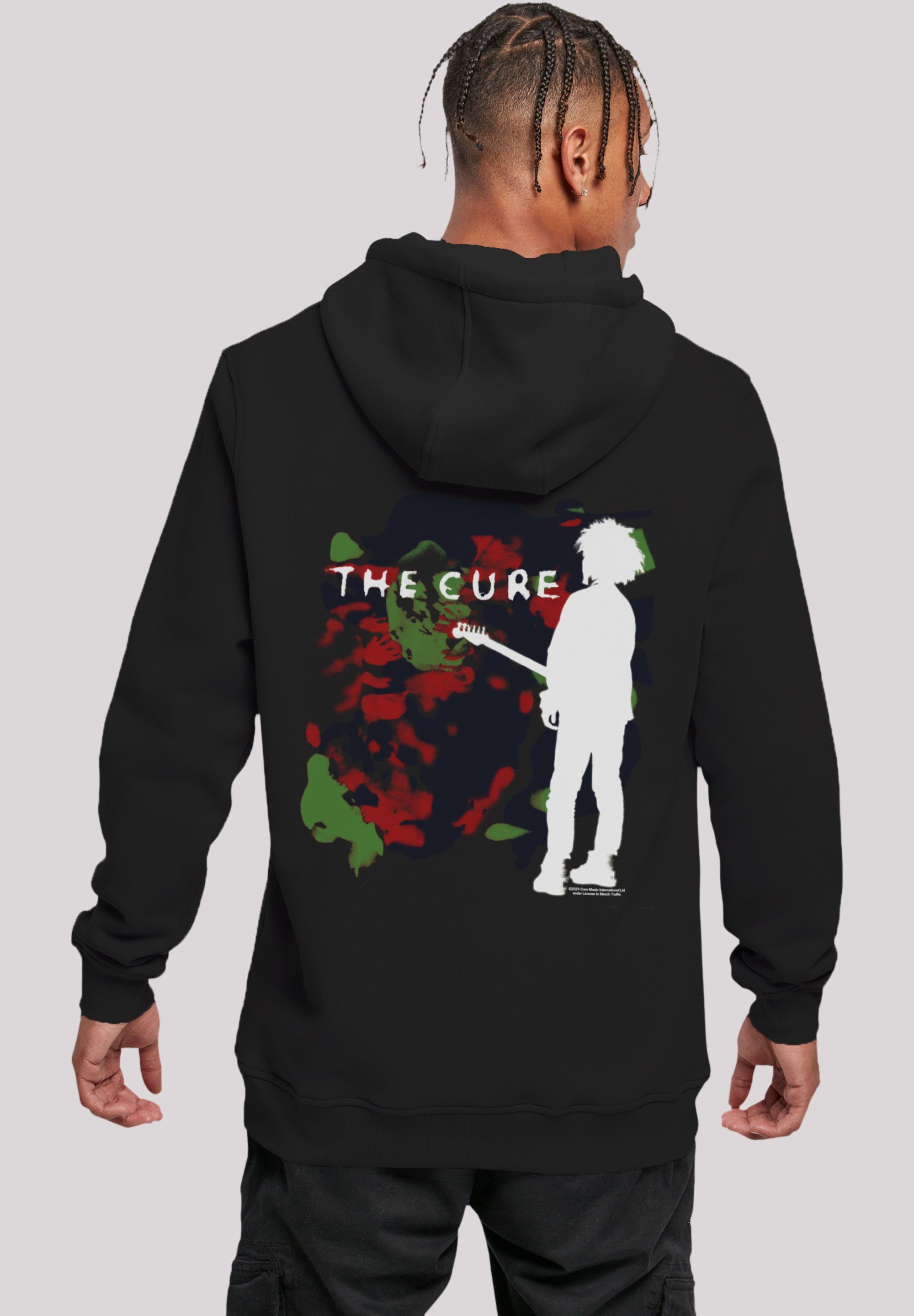 F4NT4STIC Hoodie The Cure Rock Music Band Boys Don't Cry Premium Qualität, Band, Logo schwarz