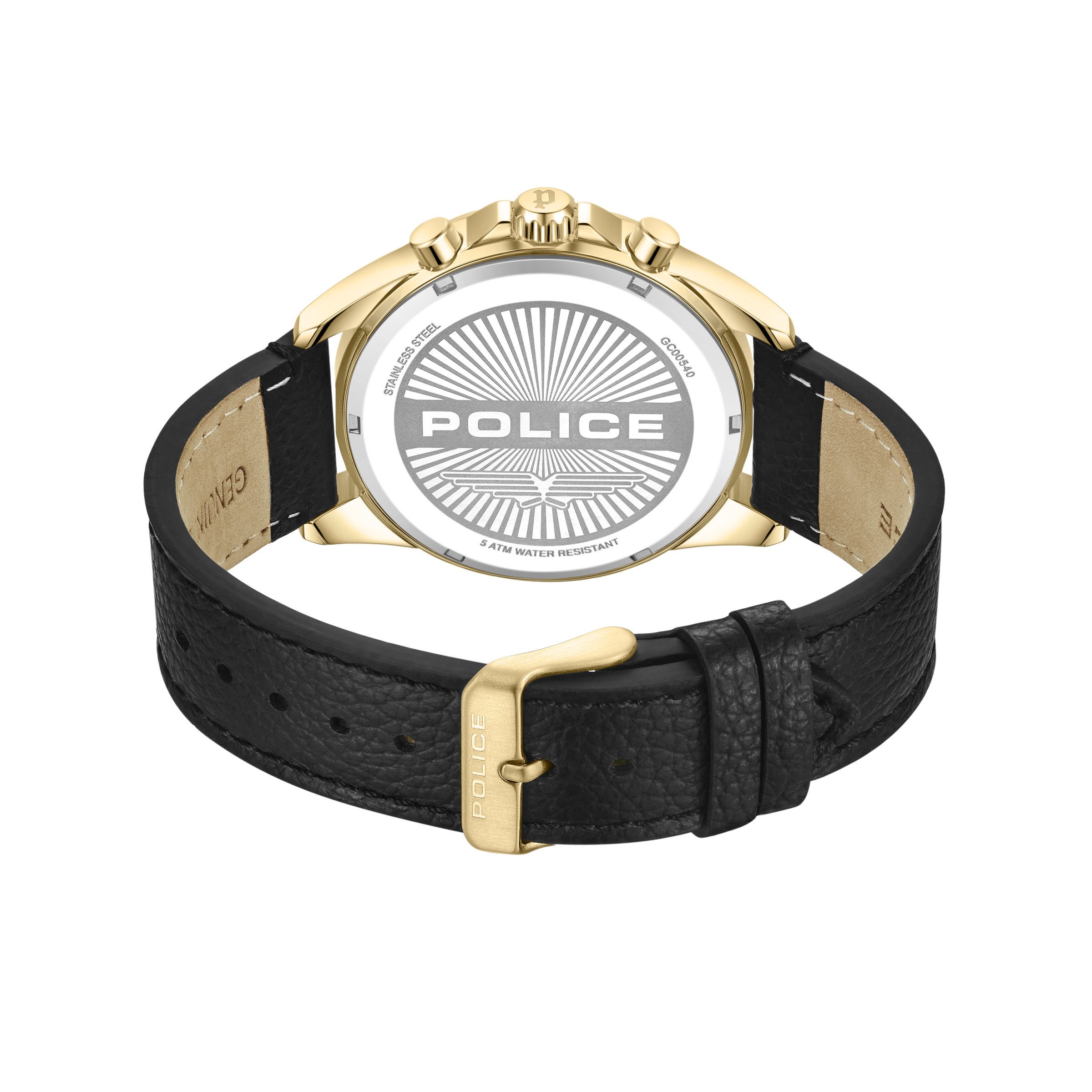 Police Quarzuhr Quarzuhr Herrenuhr 45 Quarz Herren