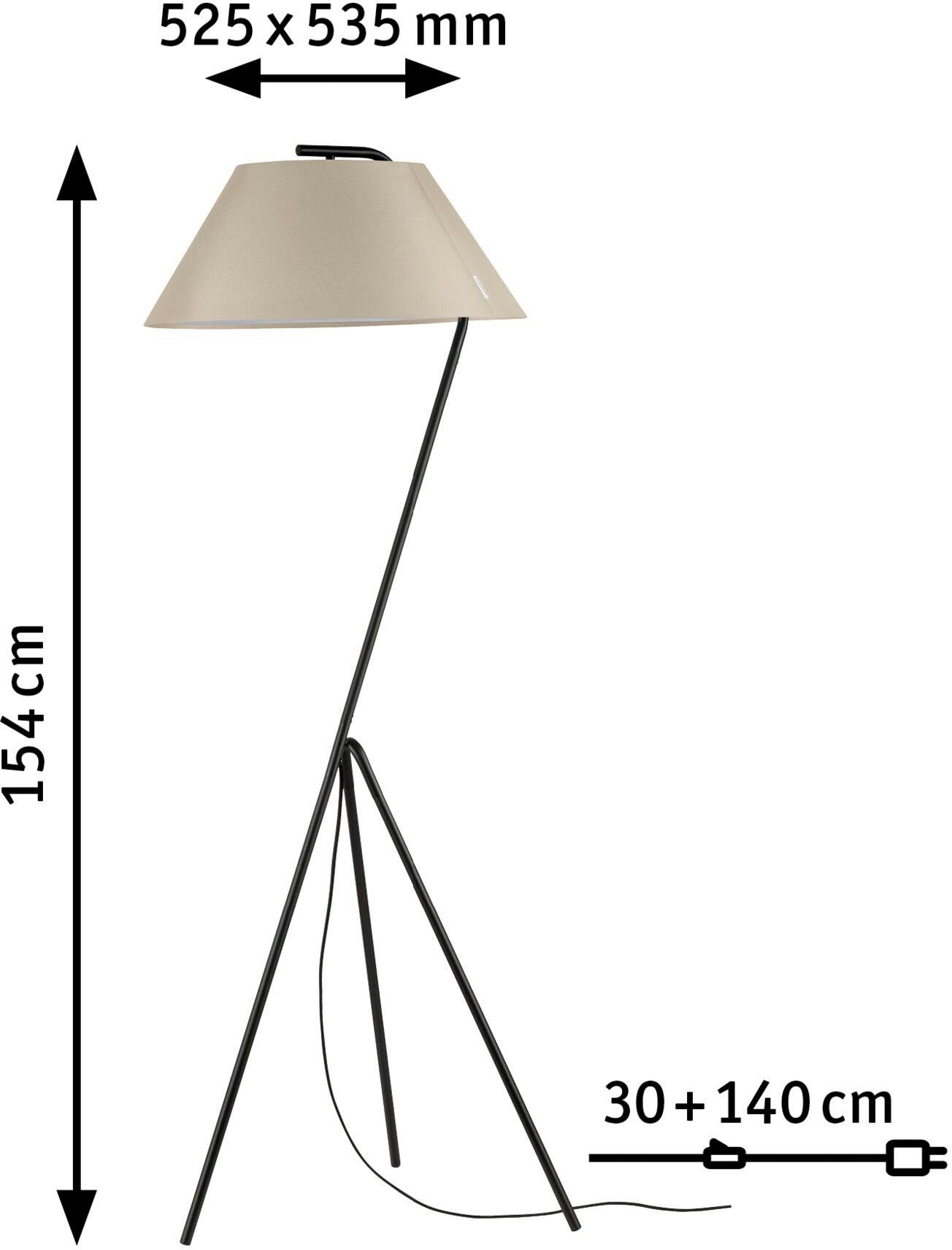 Leuchtmittel, Stehlampe Paulmann Narve, ohne E27 LED