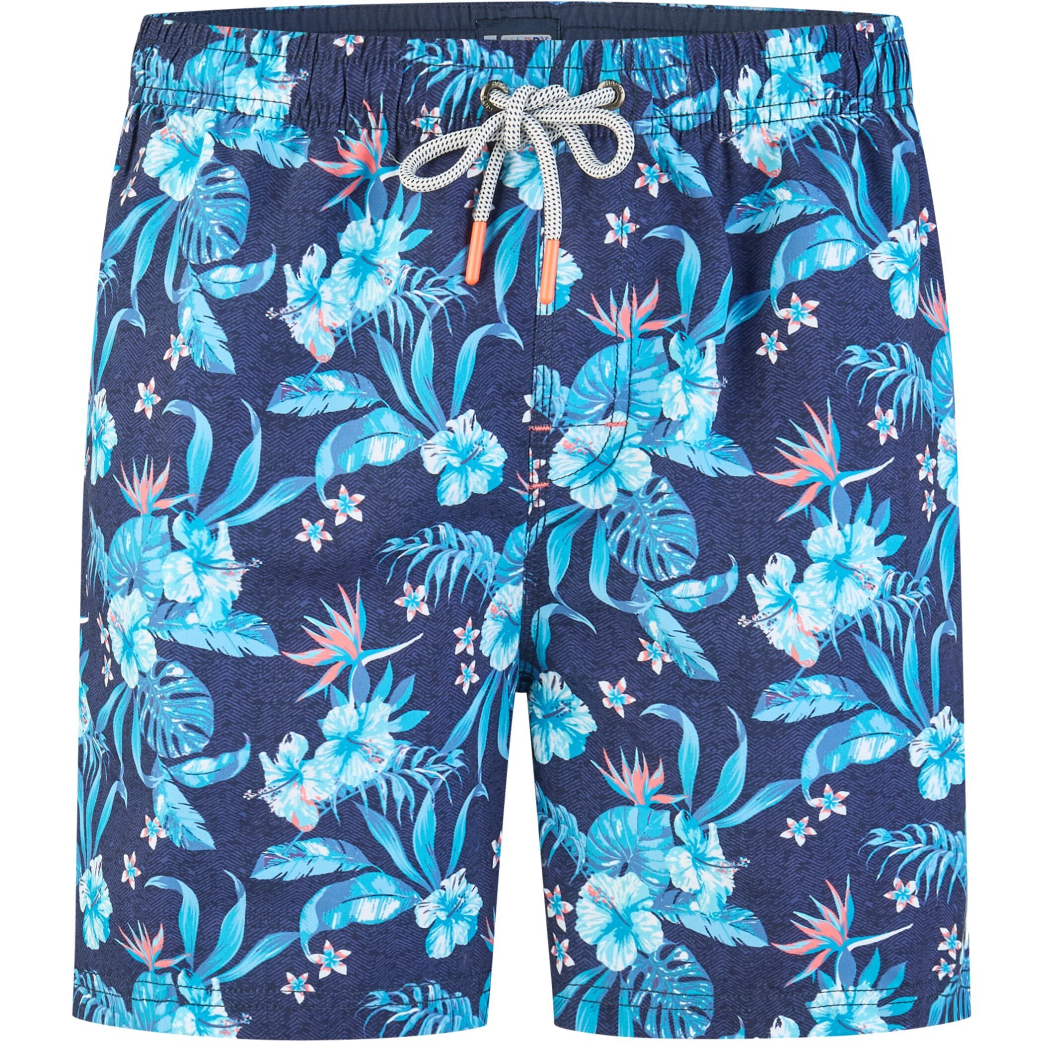 HAPPY SHORTS Badehose HAPPY SHORTS Herren Badeshorts Strandshort Hawaii S - XXL