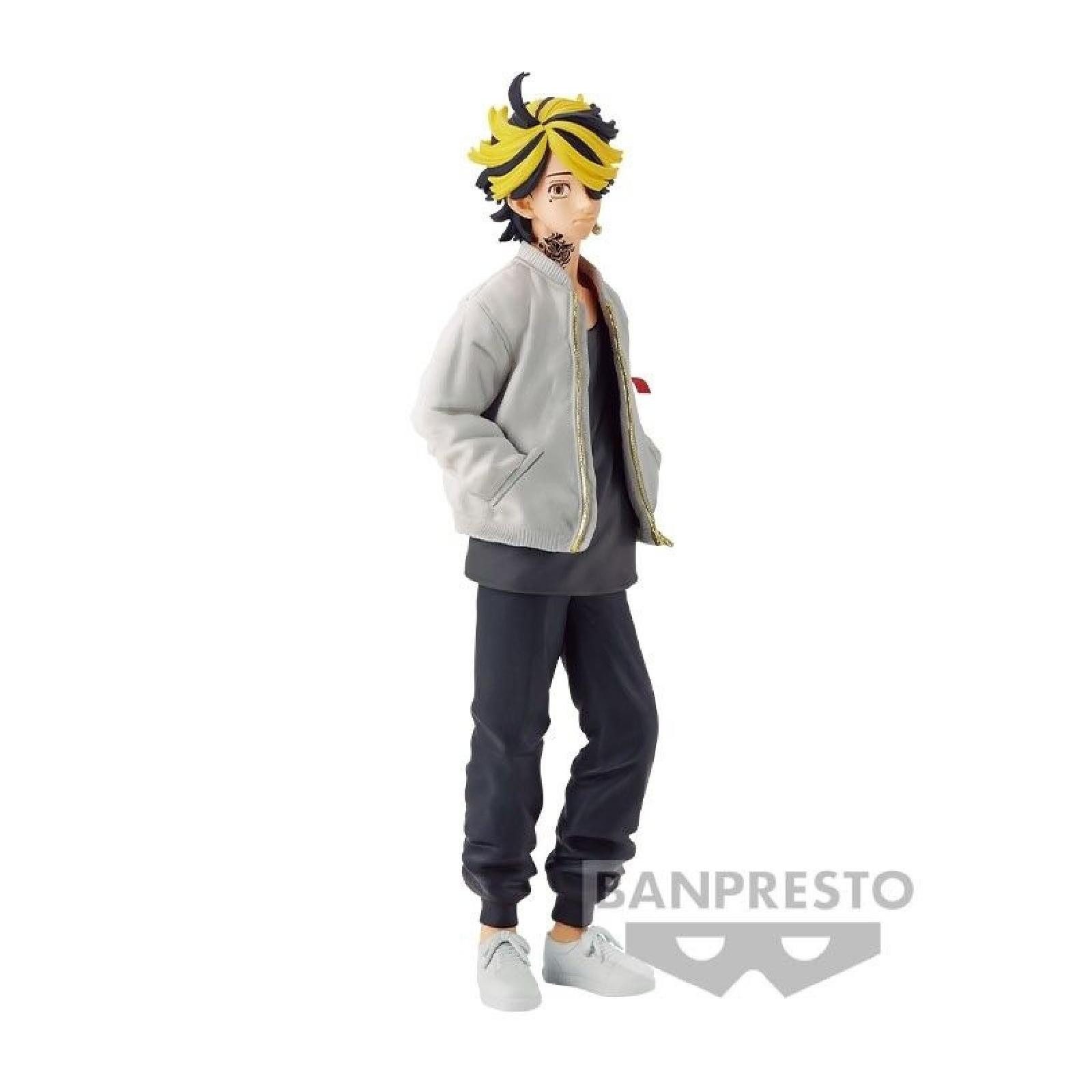 Banpresto Sammelfigur Tokyo Revengers Kazutora Hanemiya Figur 17cm