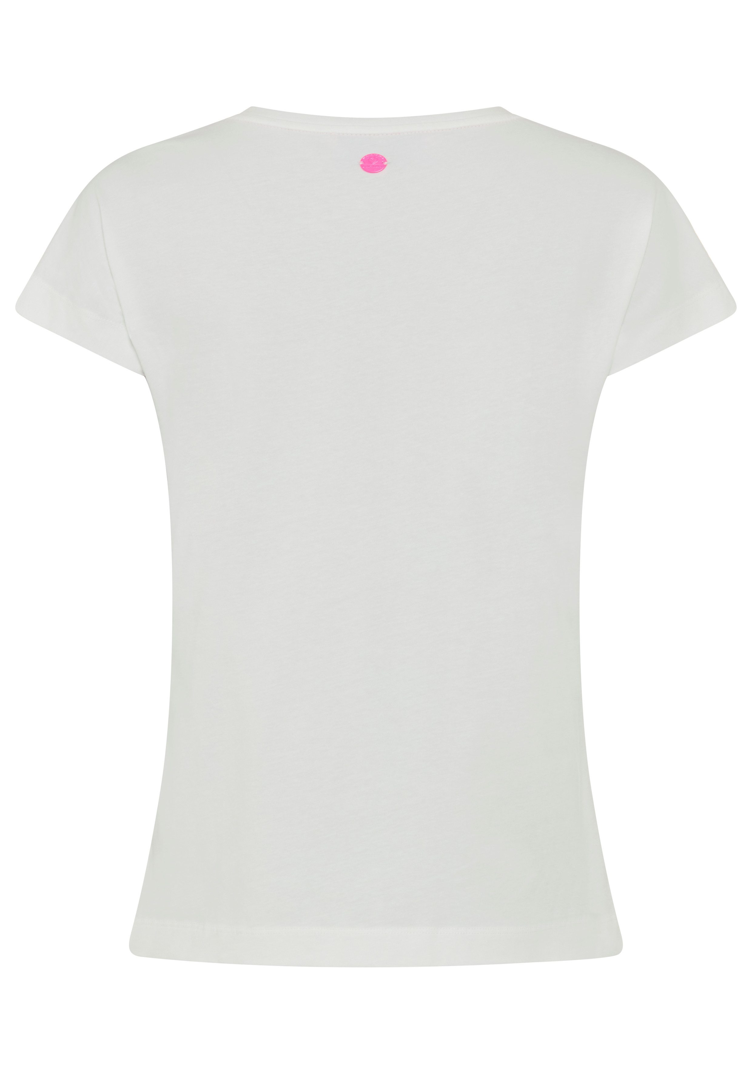 Lieblingsstück T-Shirt LaceL mit Lochstickerei, Rundhals