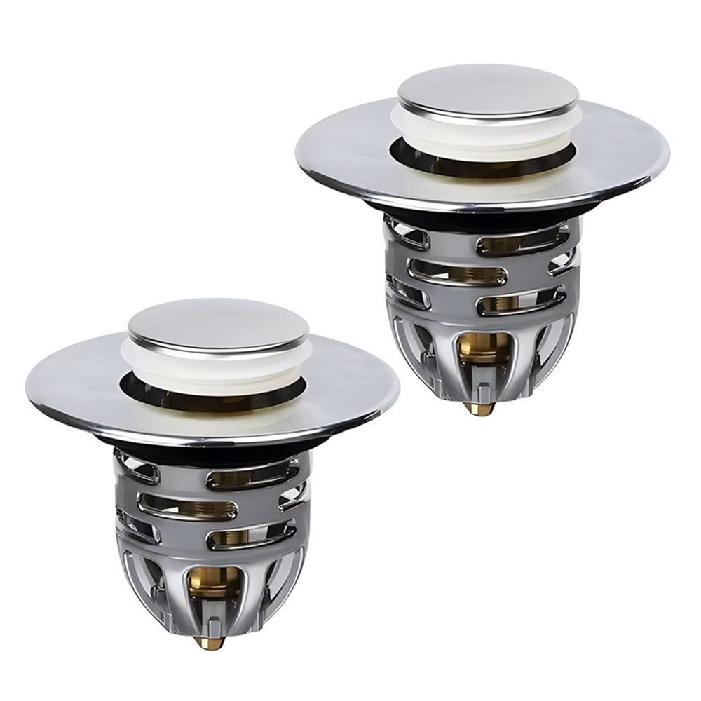 JASLIFE Waschbeckenstöpsel Pop Up Waschbeckenstöpsel 1er/2er Set, 32–40 mm, günstig online kaufen