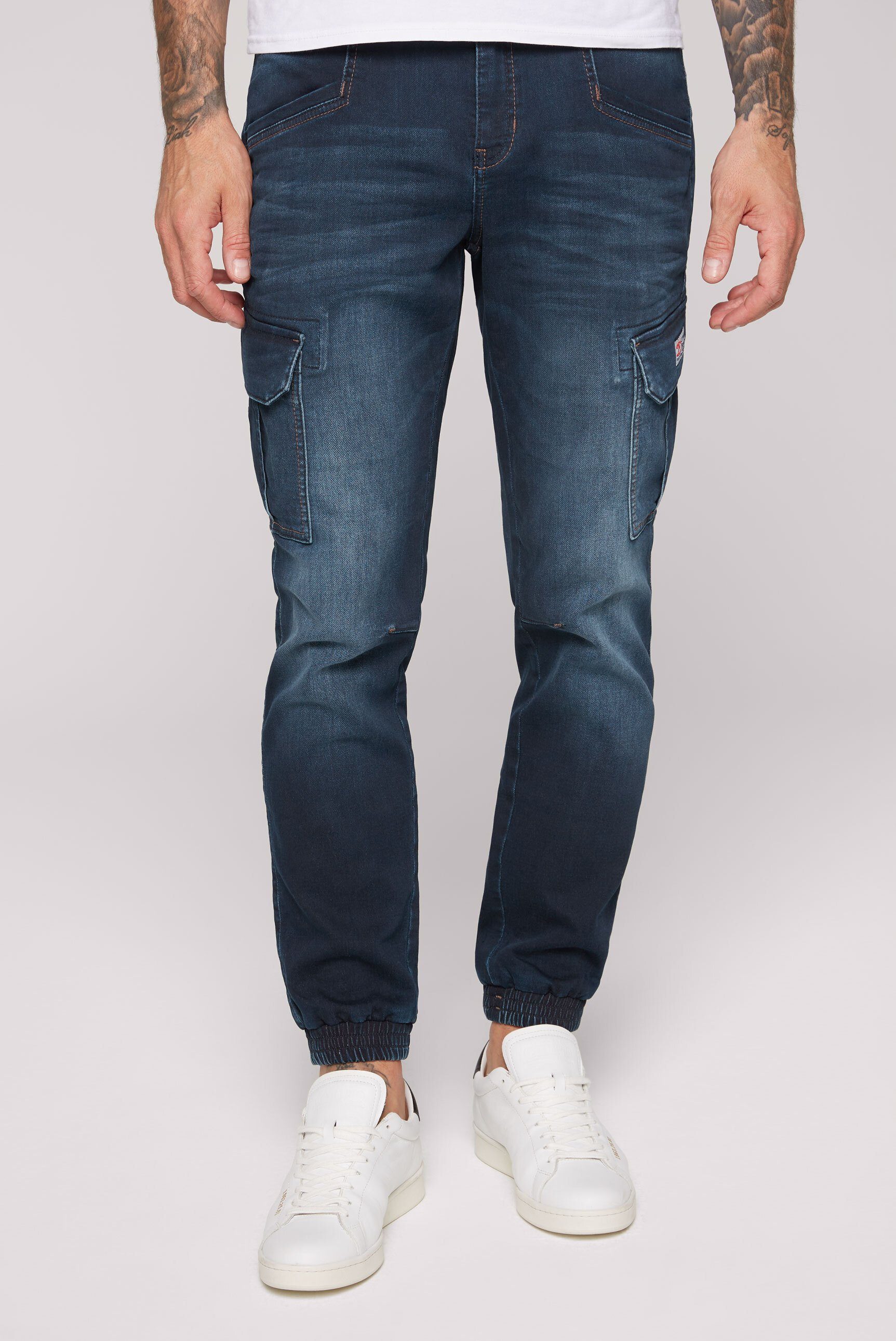 CAMP DAVID Regular-fit-Jeans hoher mit Leibhöhe