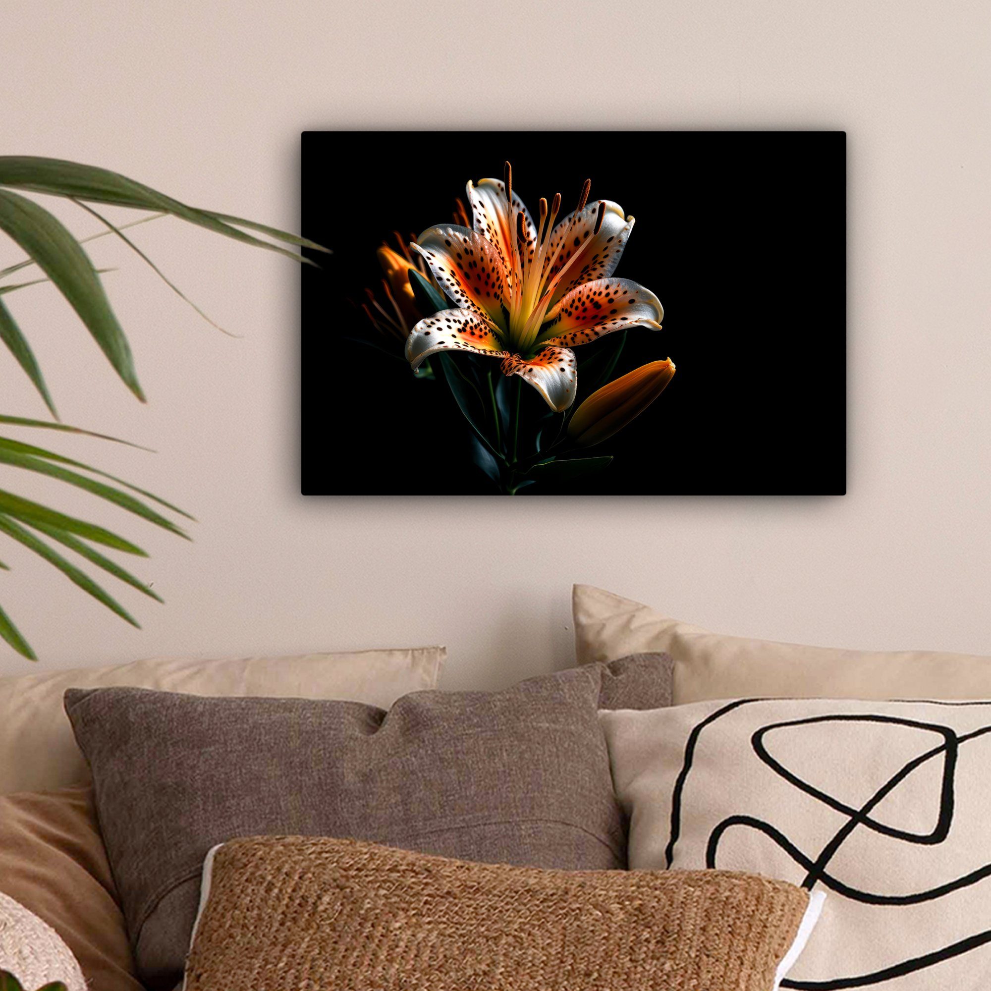 OneMillionCanvasses® Leinwandbild Blumen - Lilie - günstig online kaufen